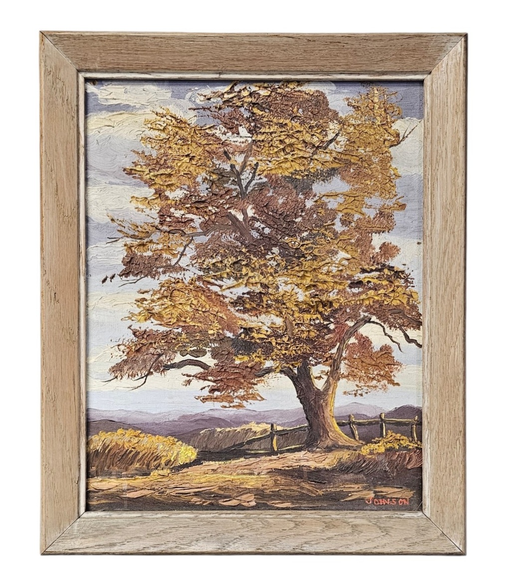 Johnson, Impasto Autumnal Landscape