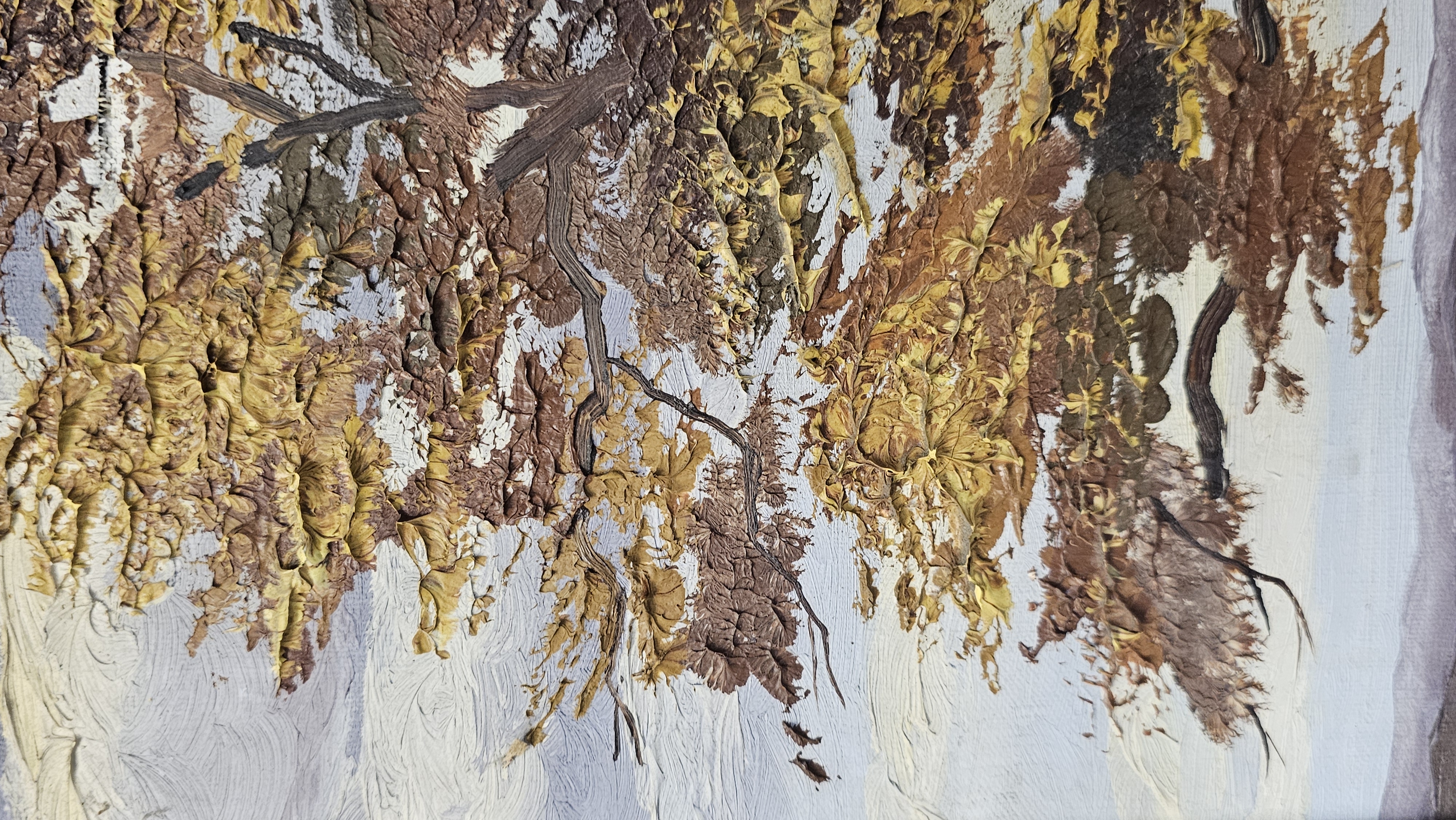 Johnson, Impasto Autumnal Landscape