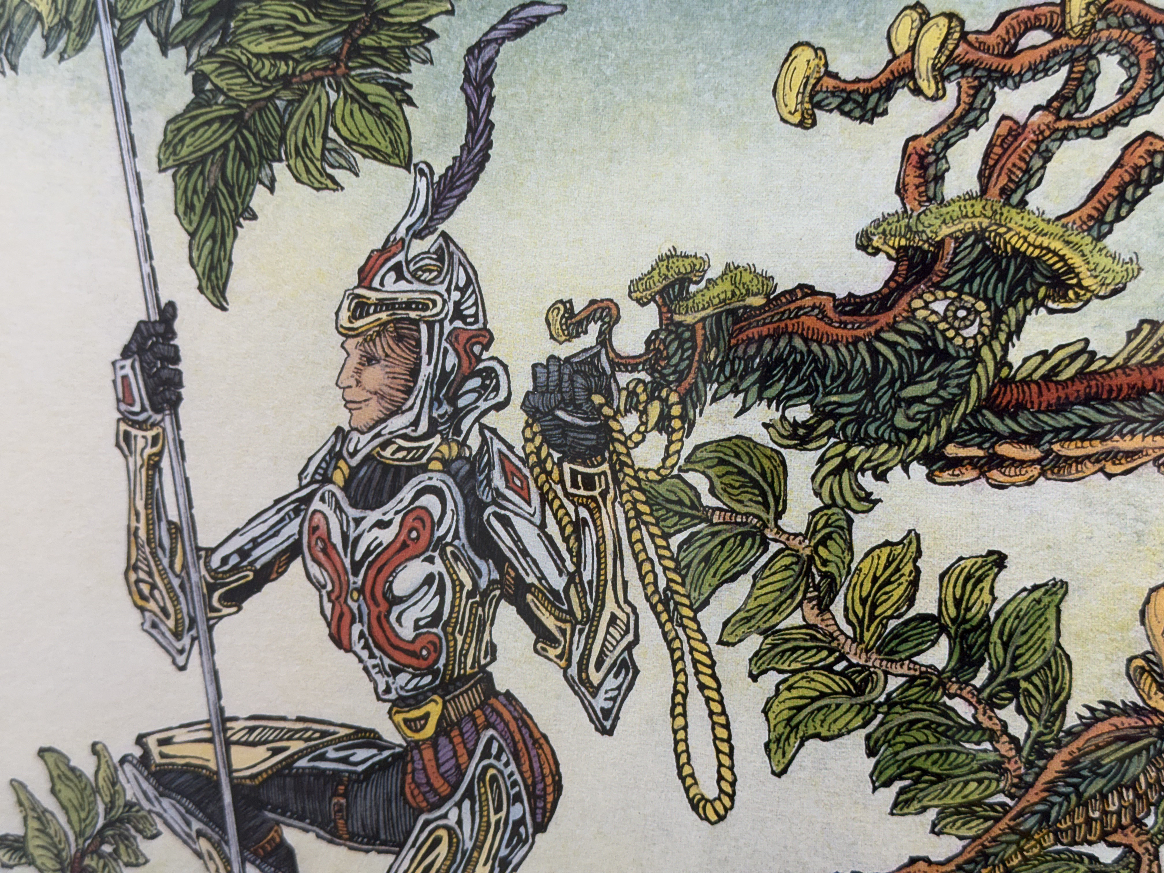 Gary DeLamatre On Lookout Fantasy Lithograph