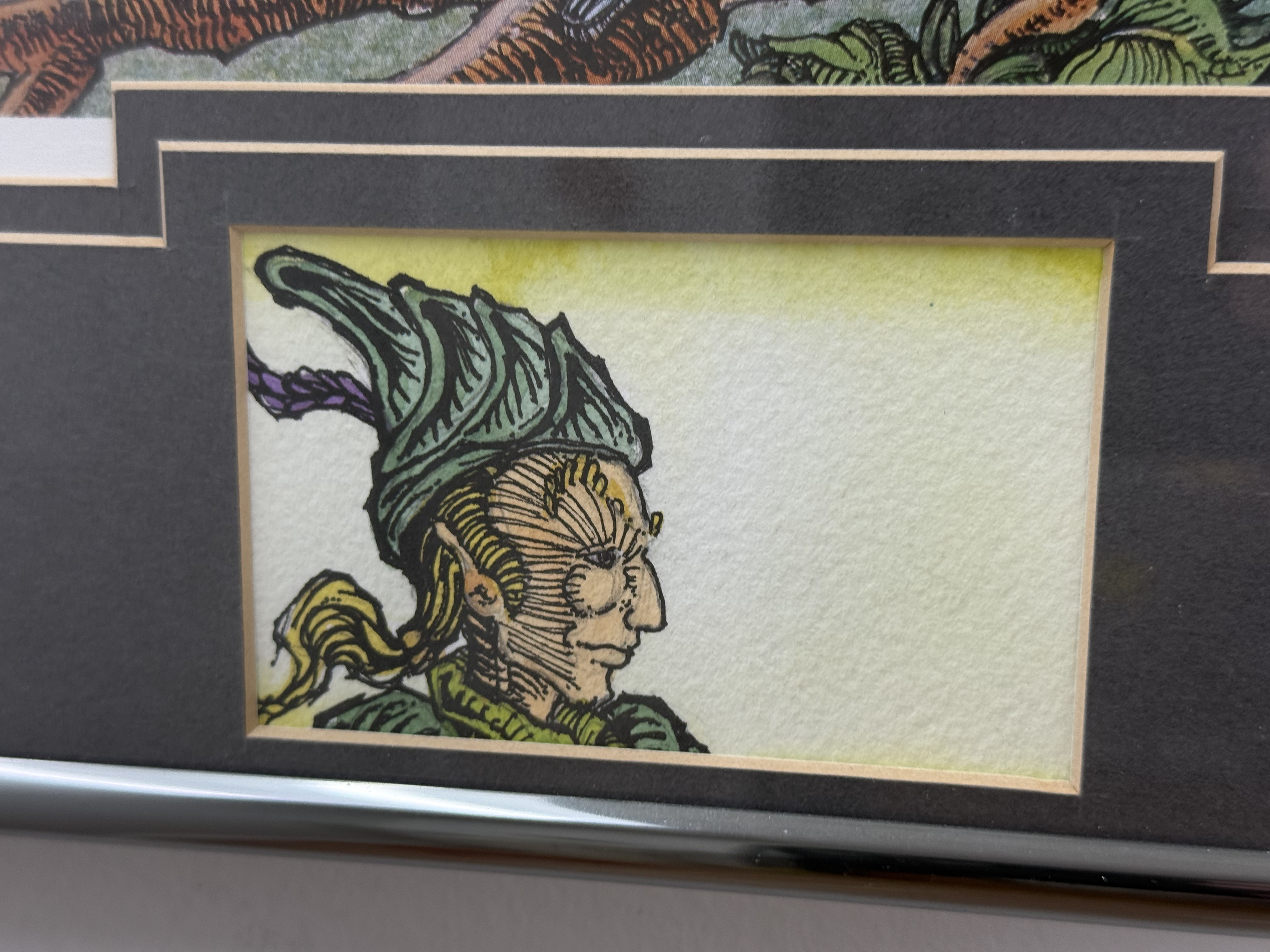 Gary DeLamatre On Lookout Fantasy Lithograph