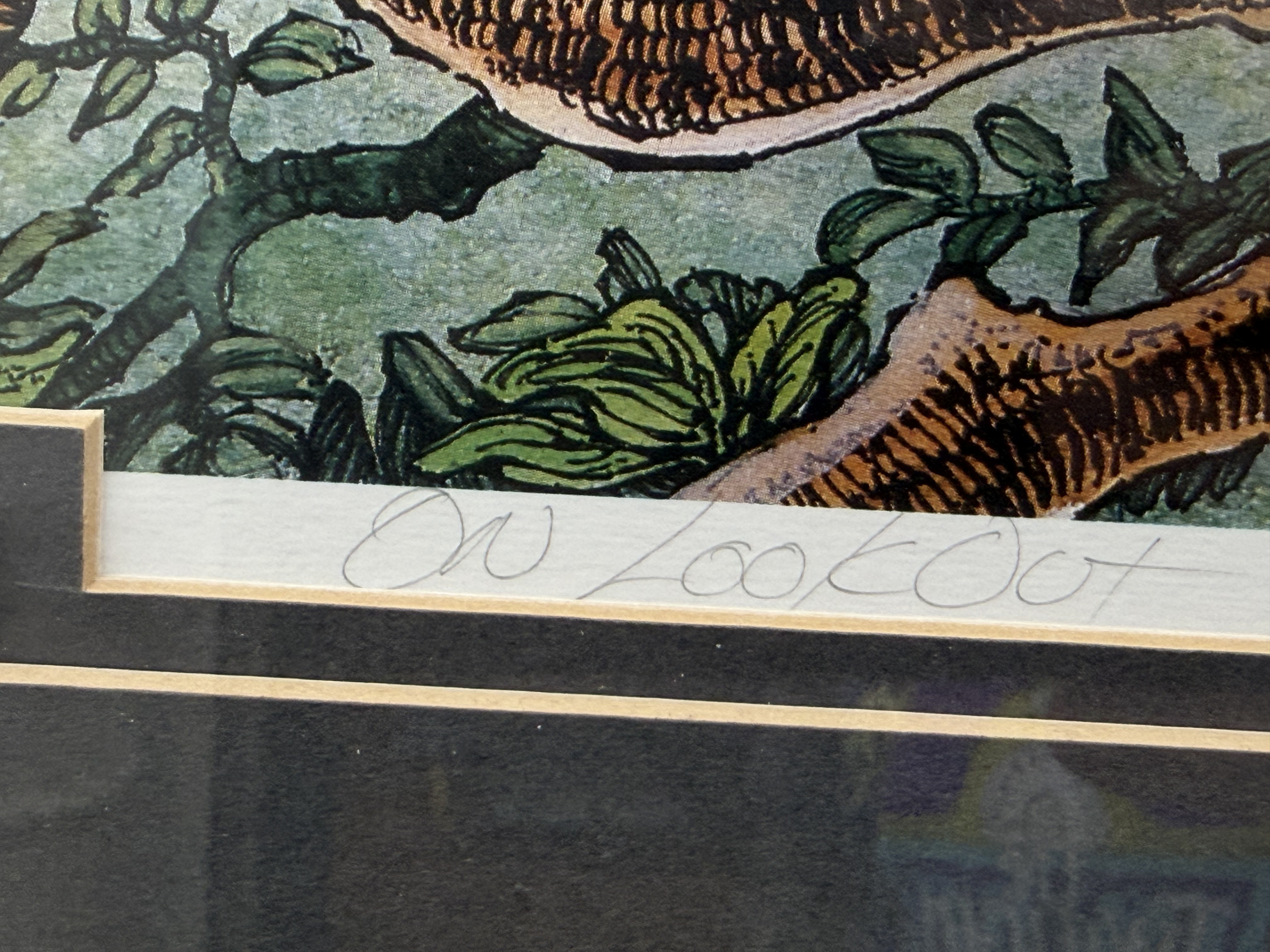 Gary DeLamatre On Lookout Fantasy Lithograph