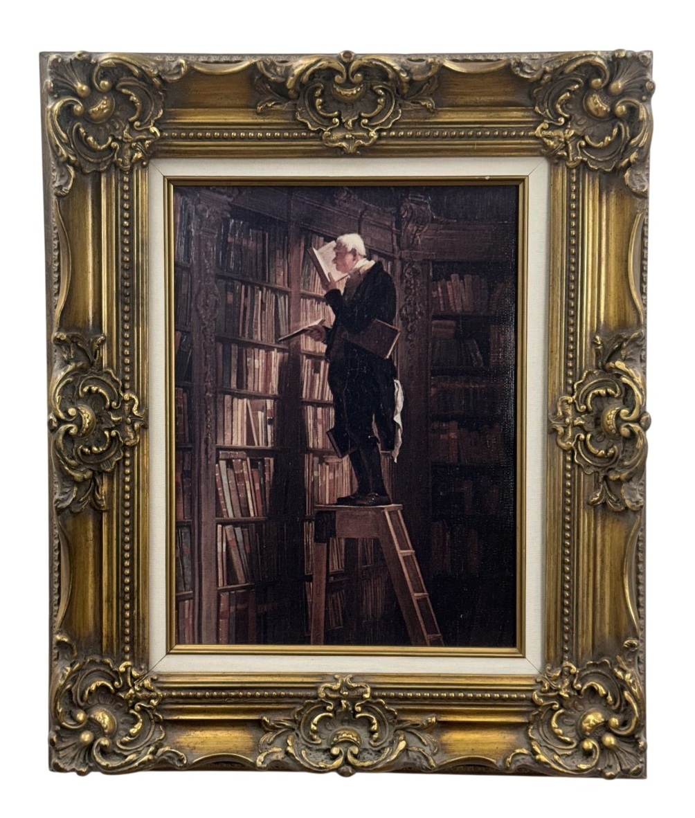 Carl Spitzweg Copy, The Bookworm