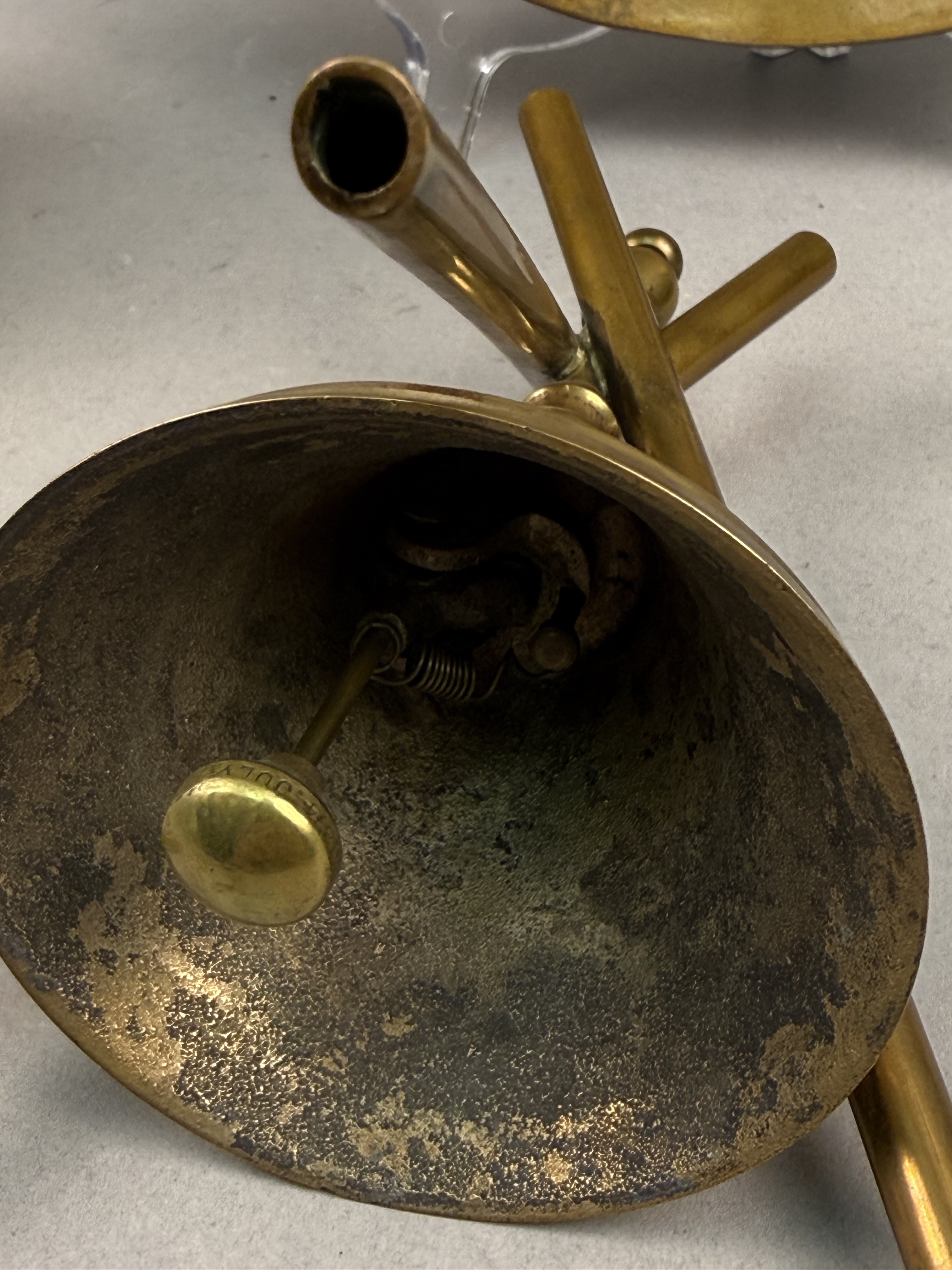 Trio of Antique and Vintage Brassware