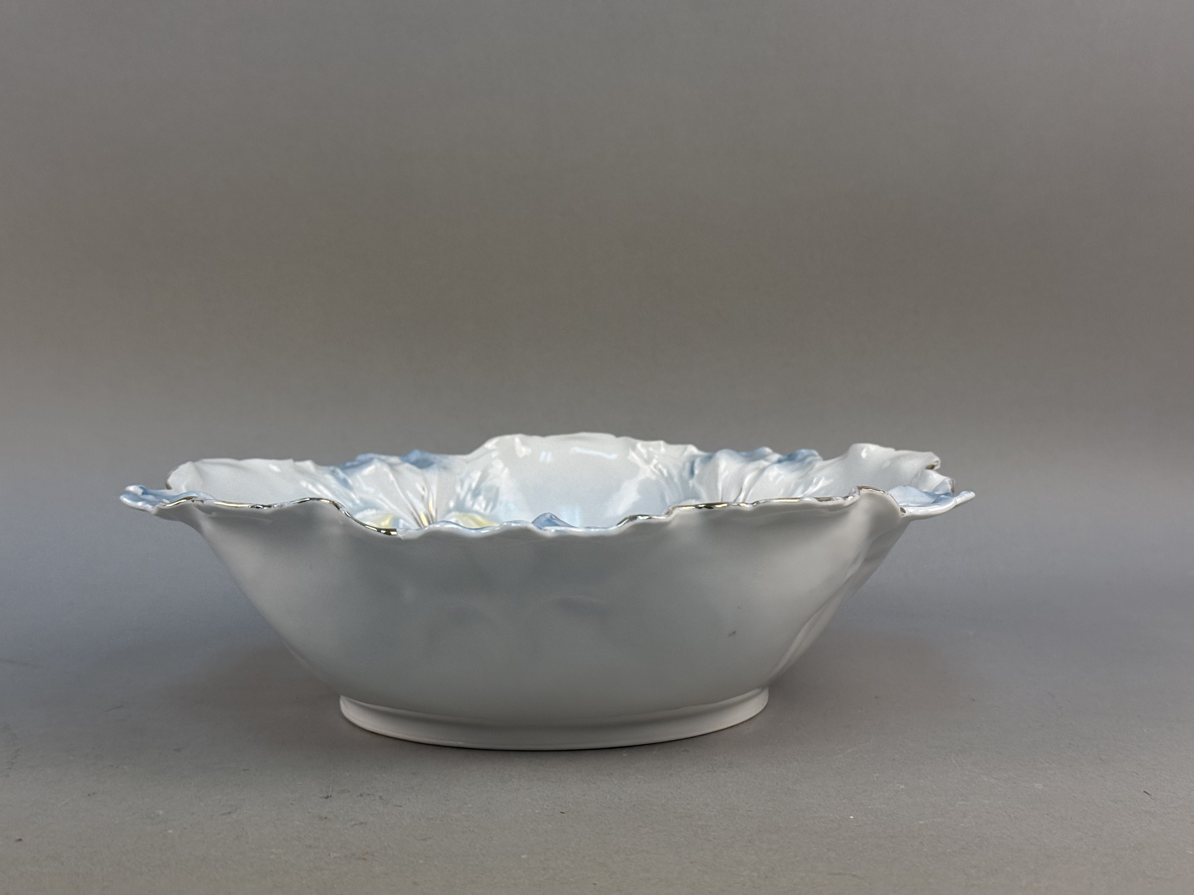 R.S. Prussia Floral Porcelain Bowl