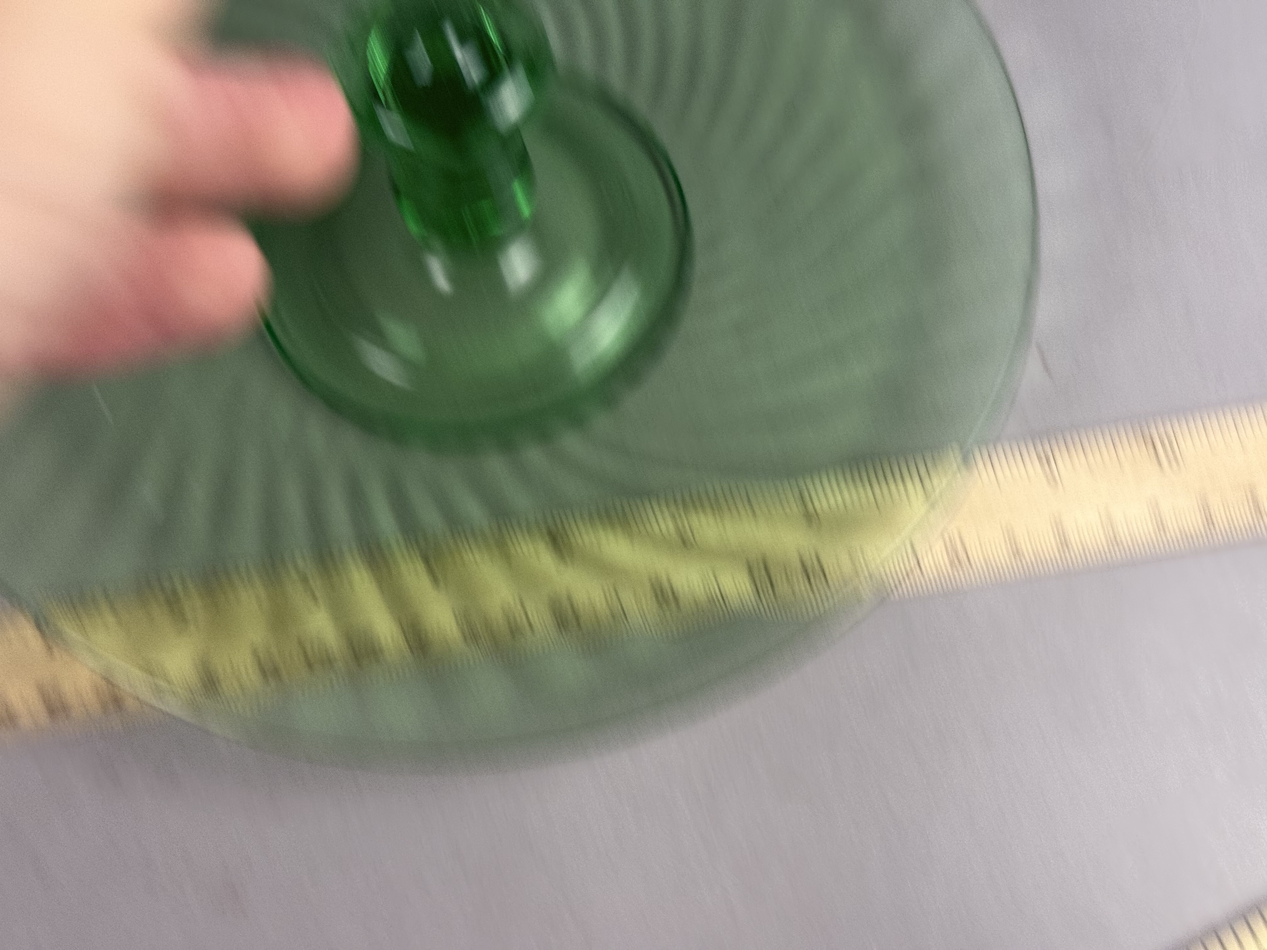 Anchor Hocking Spiral Uranium Glass Tray