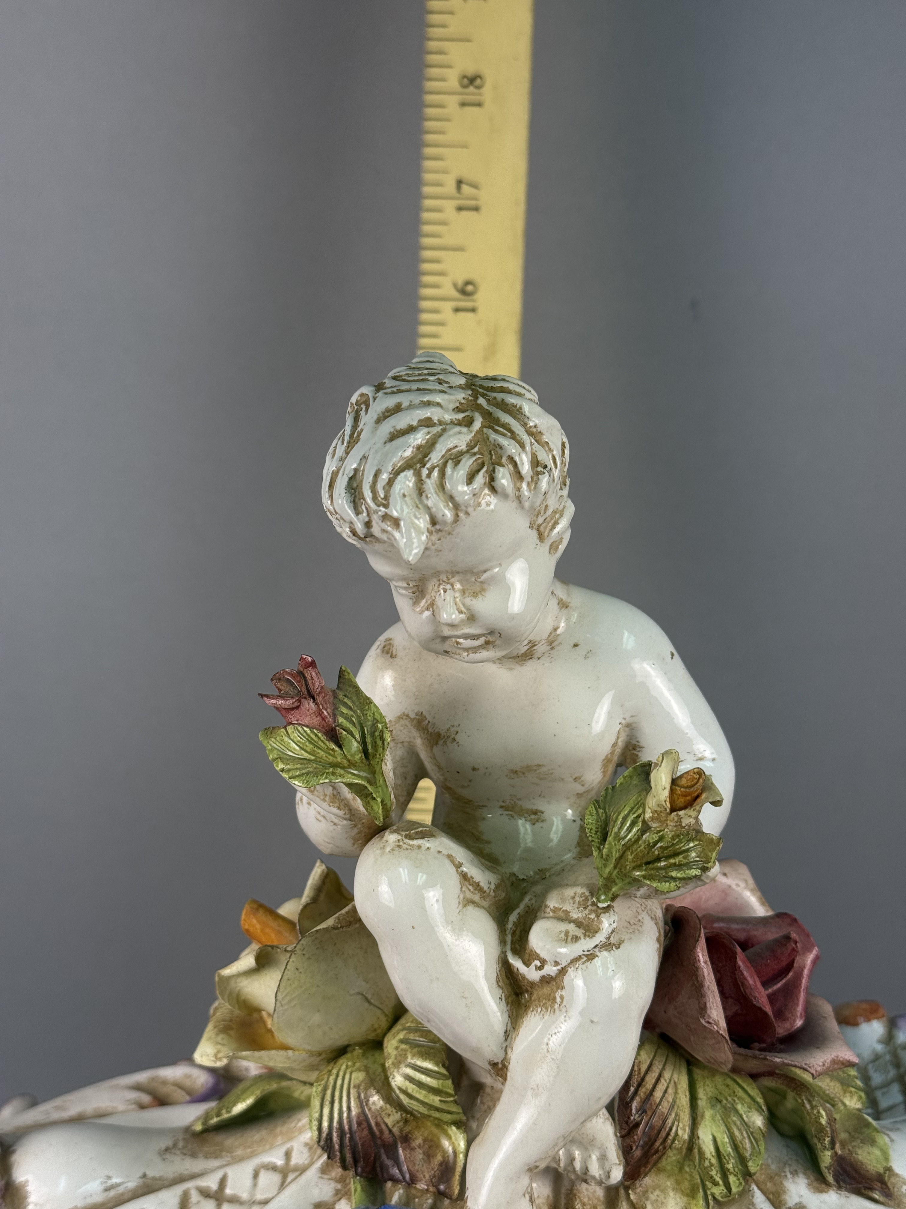 Italian Ceramic Floral Tureen Set