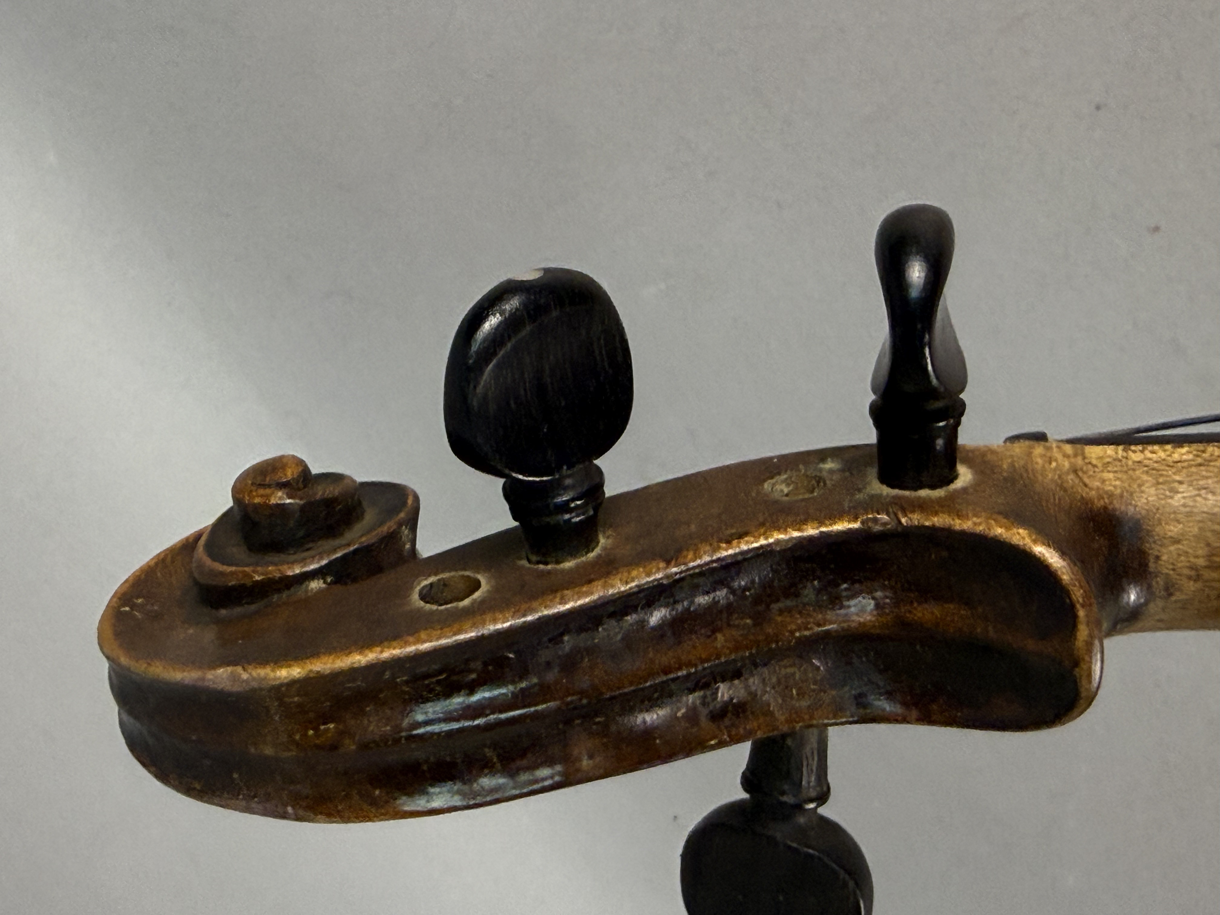 Vintage Full-Size Violin and Bow
