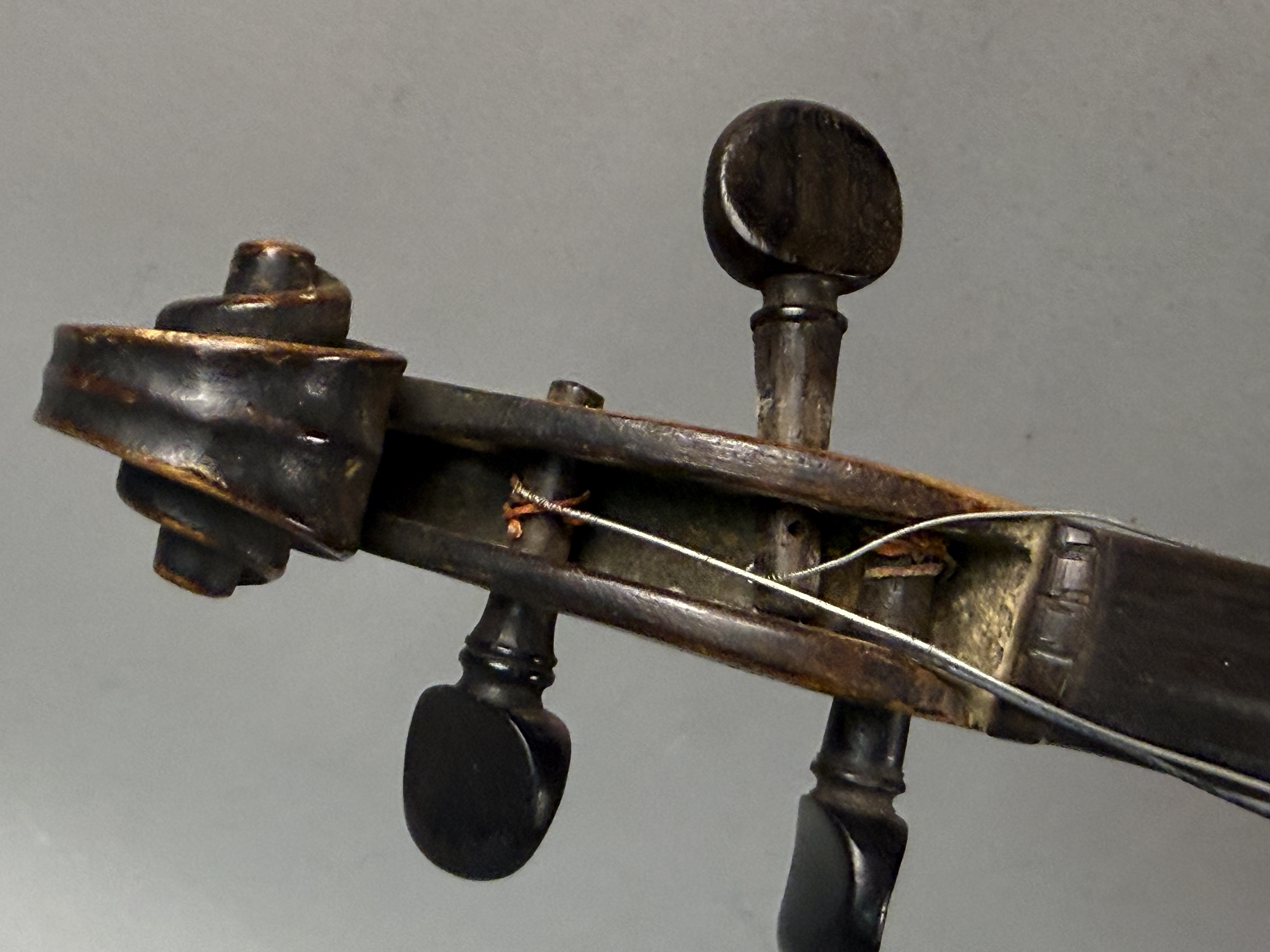Vintage Full-Size Violin and Bow