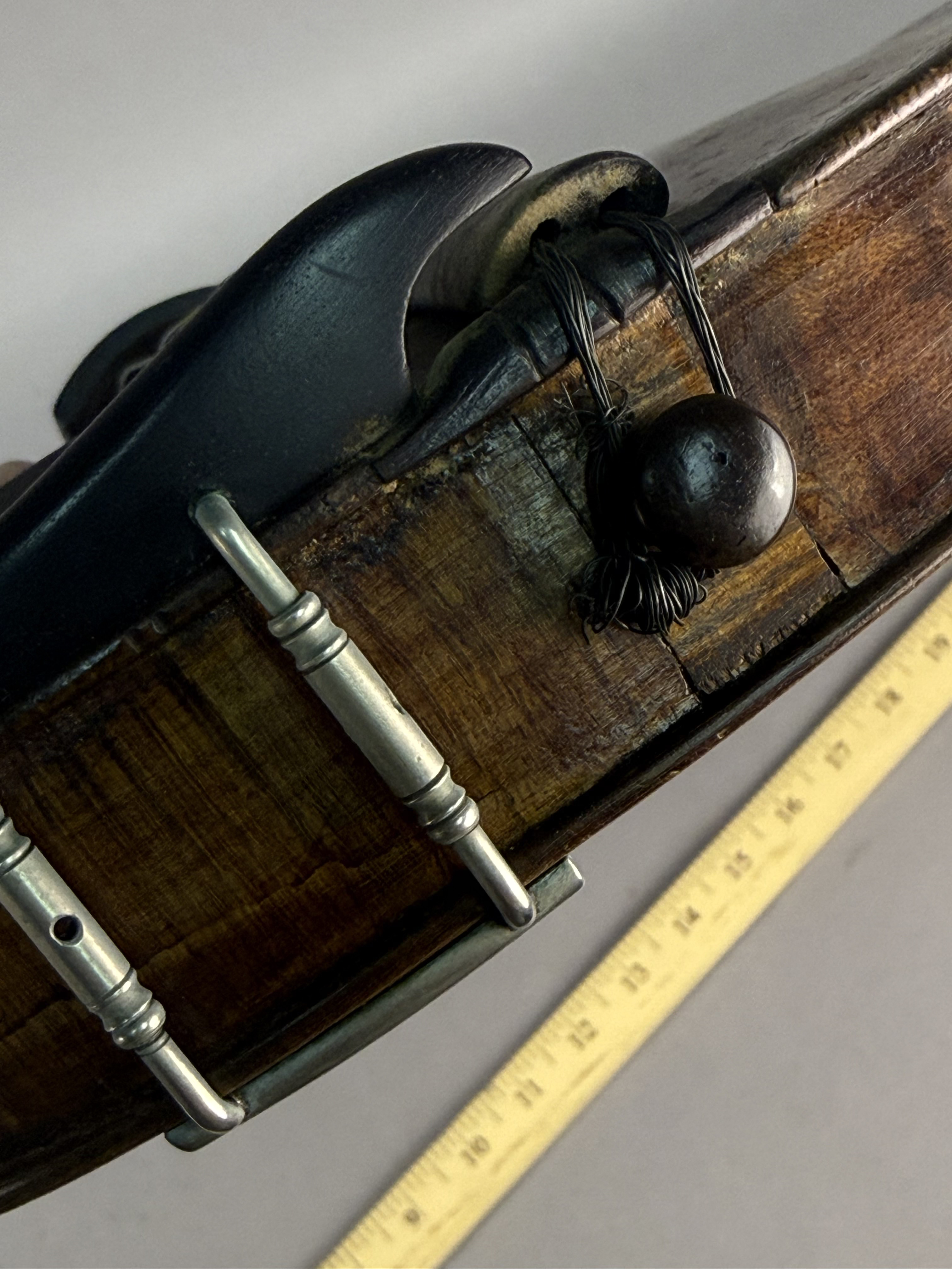 Vintage Full-Size Violin and Bow