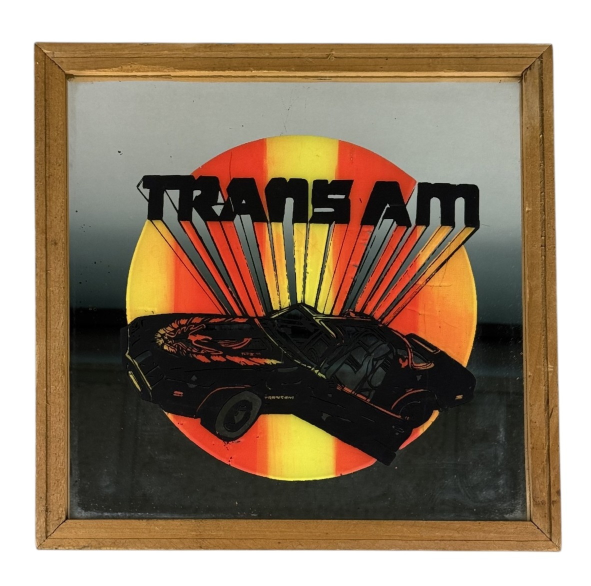 Vintage Pontiac Trans Am Carnival Mirror