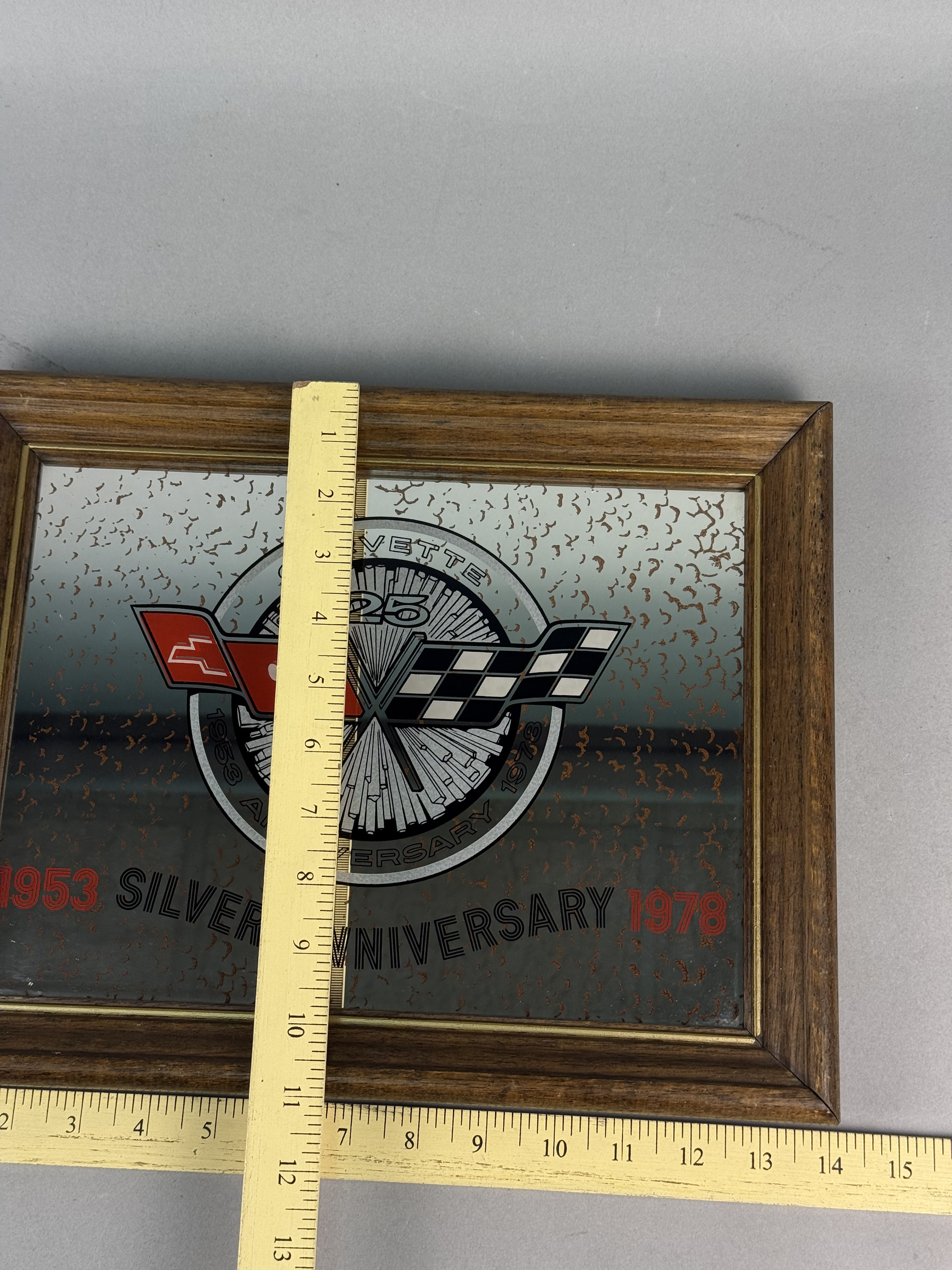 Chevrolet Corvette Silver Anniversary Mirror
