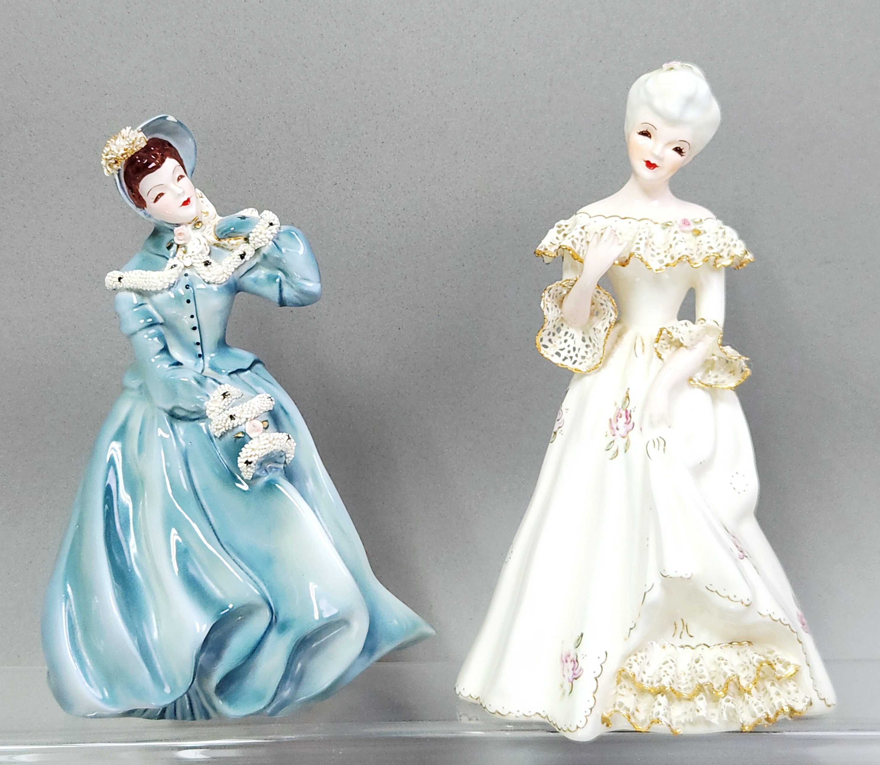 Florence Ceramics Lady Figurines