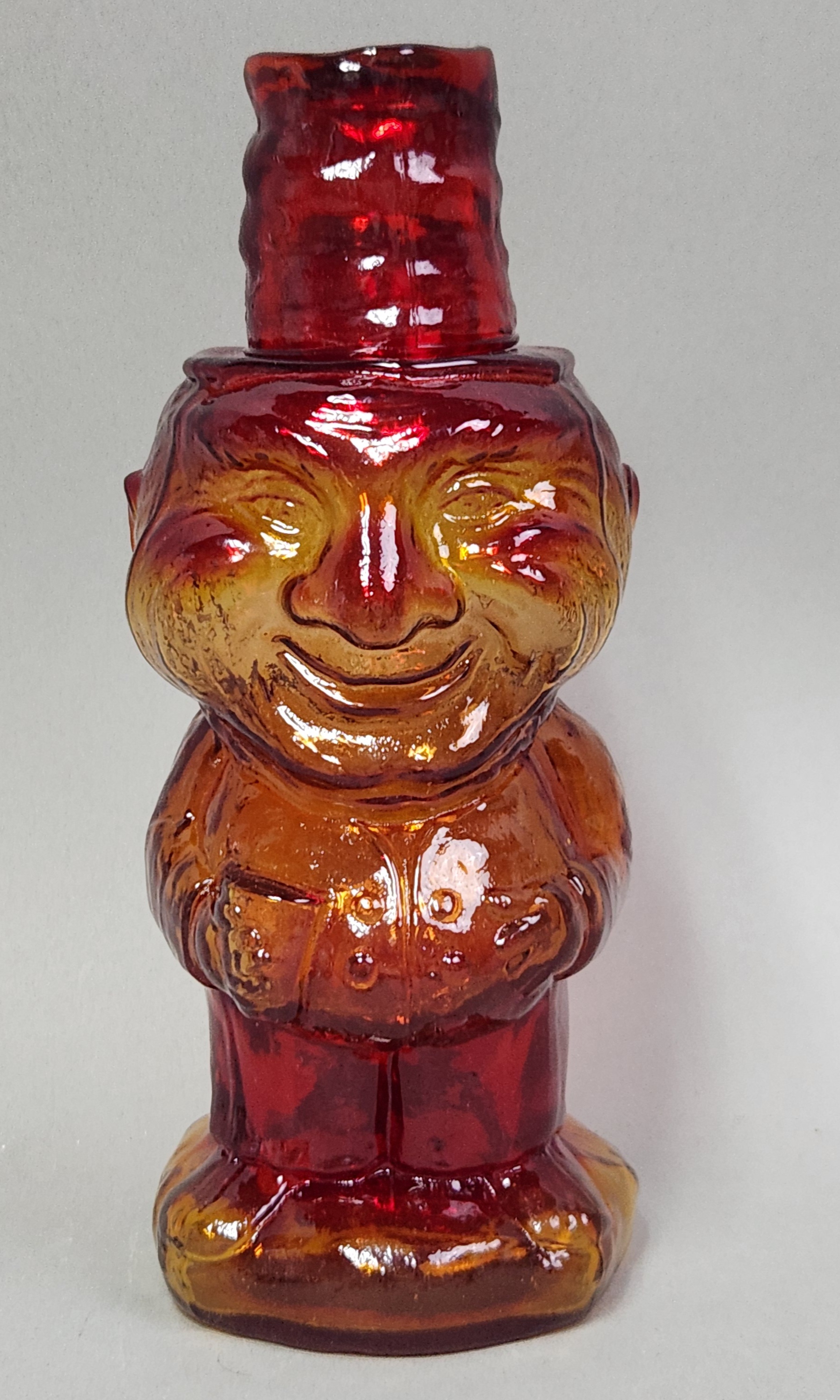 Indiana Glass Jolly Mountaineer Decanter