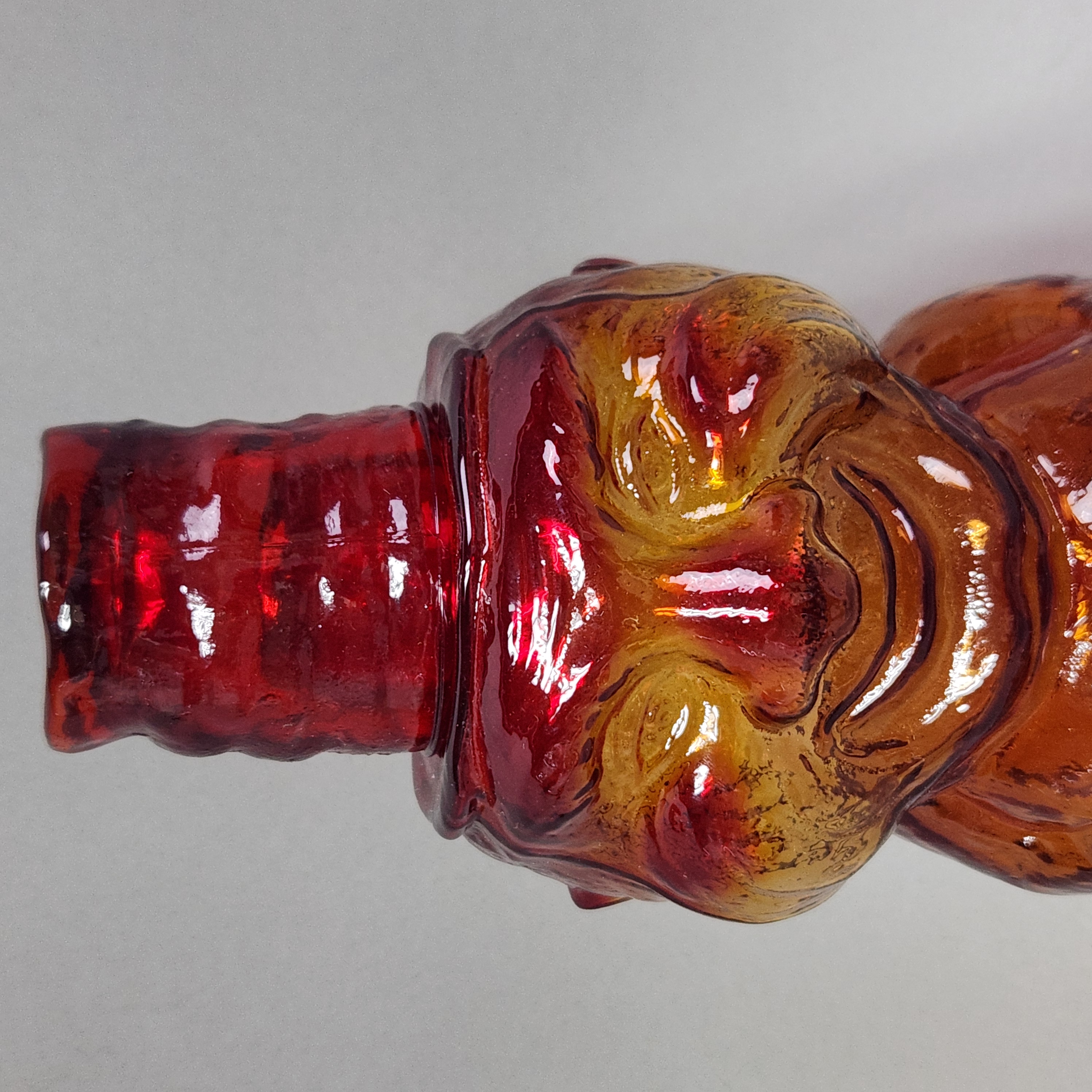 Indiana Glass Jolly Mountaineer Decanter