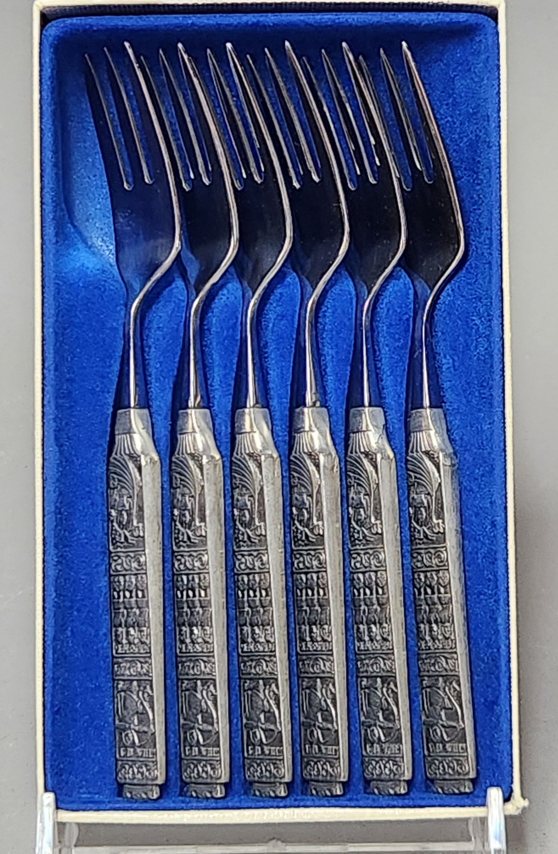 Hardanger Konge Tinn Fork Set