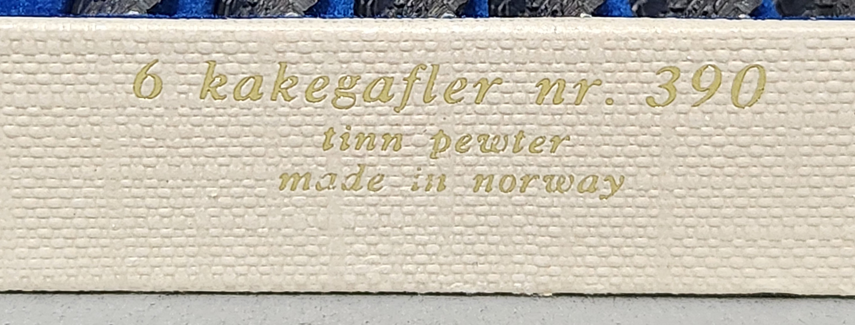 Hardanger Konge Tinn Fork Set