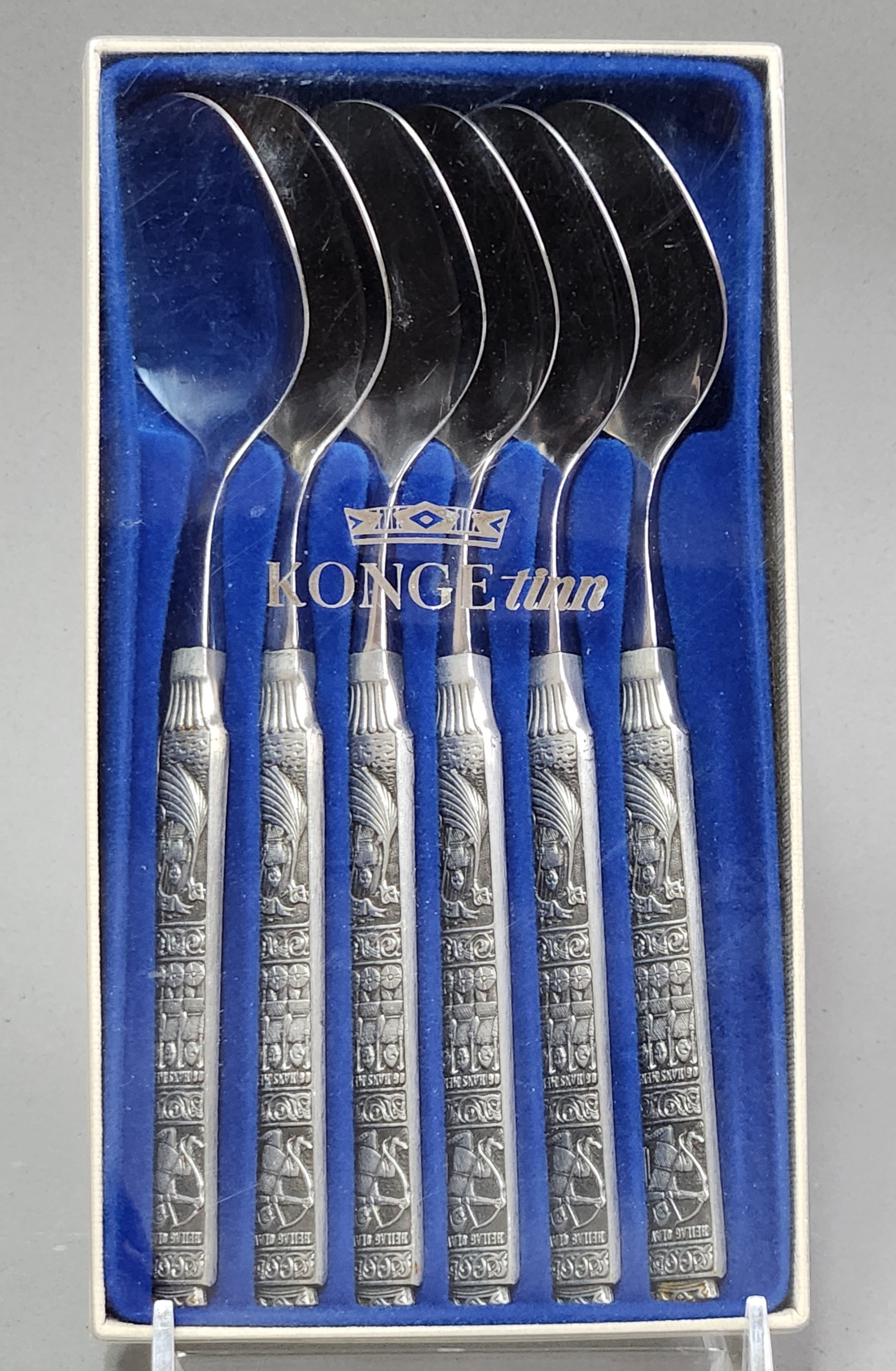 Konge Tinn Pewter Spoons