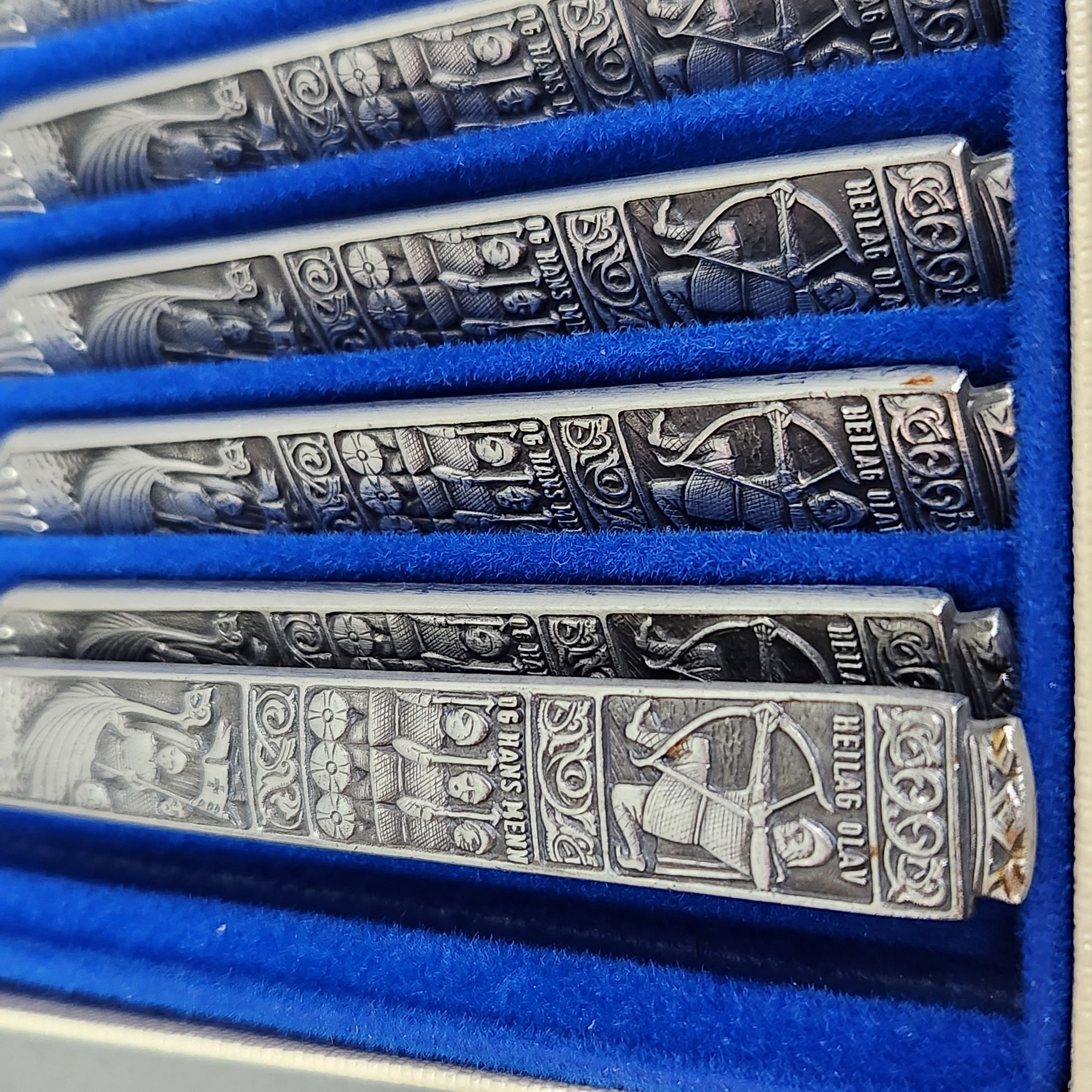 Konge Tinn Pewter Spoons