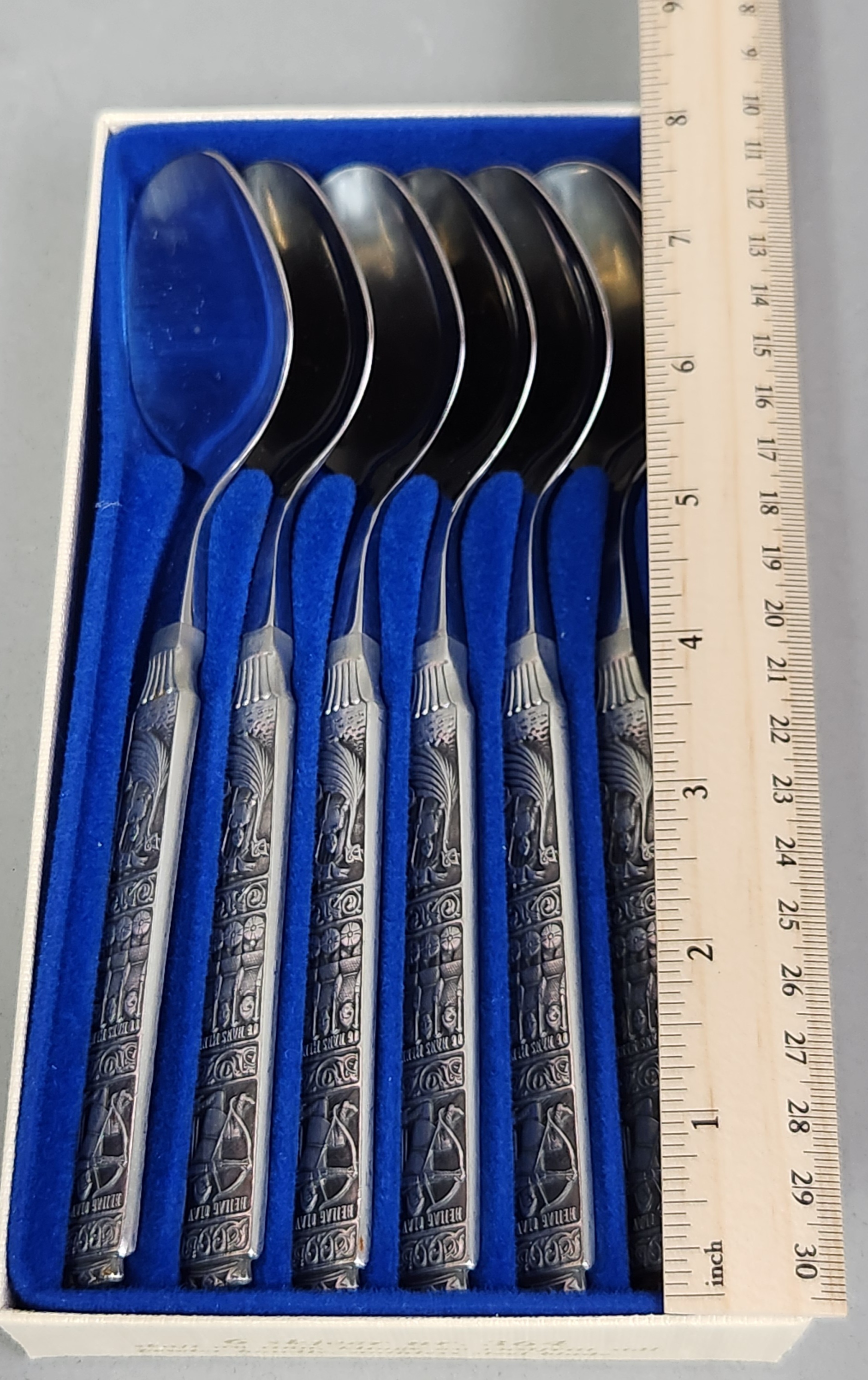 Konge Tinn Pewter Spoons