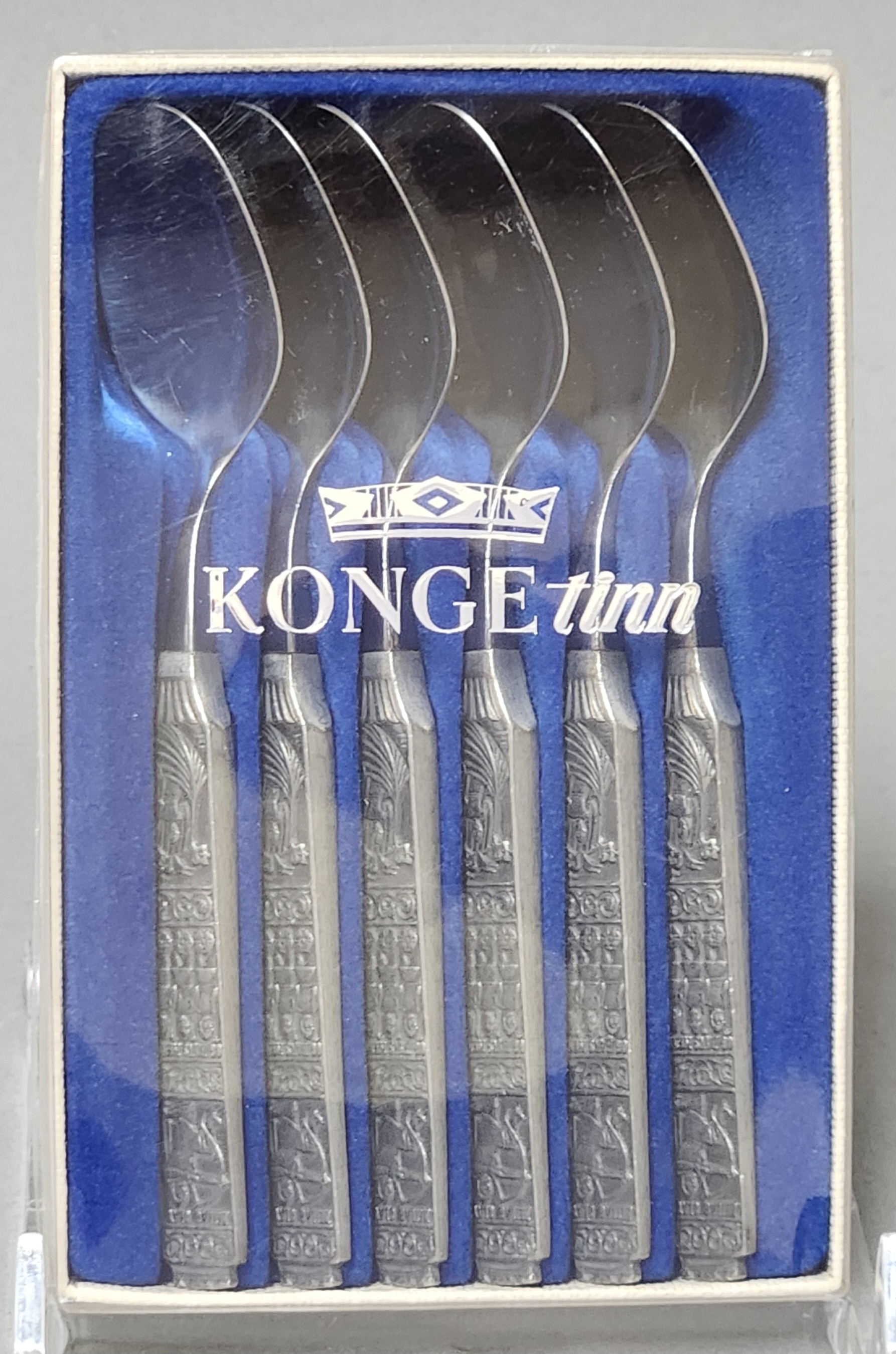 Konge-Tinn Pewter Teaspoon Set