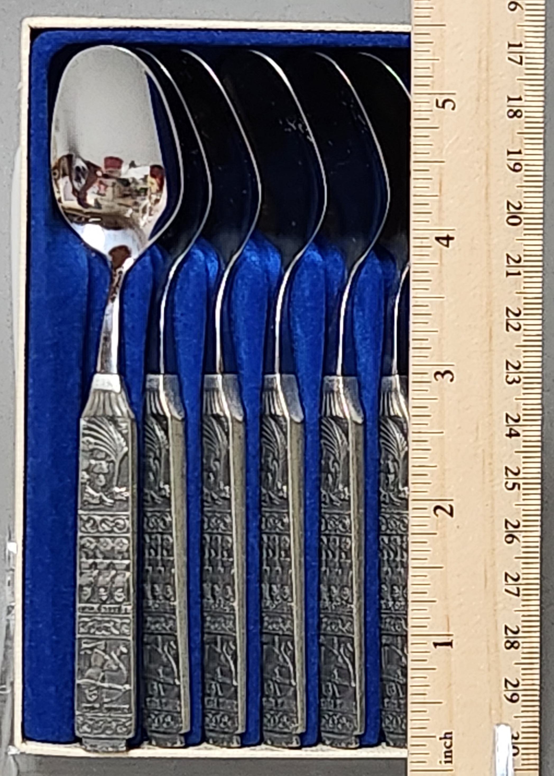 Konge-Tinn Pewter Teaspoon Set
