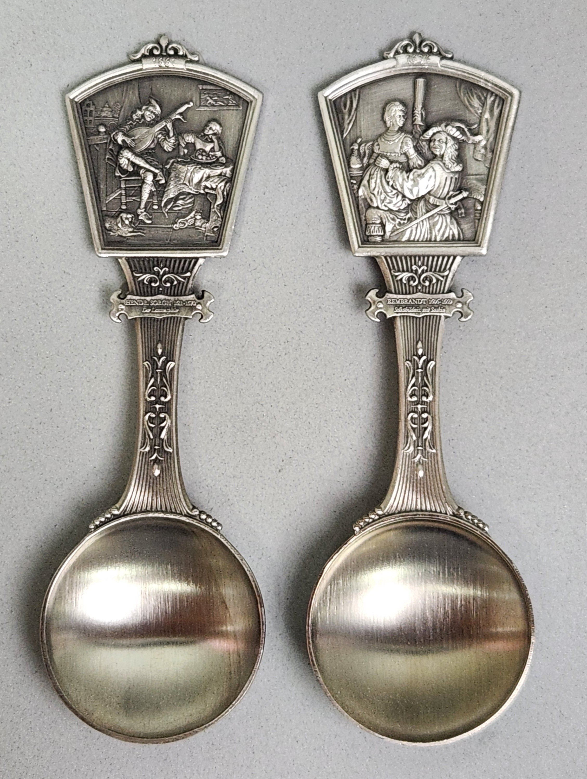 WMF Pewter Schnapps Spoons