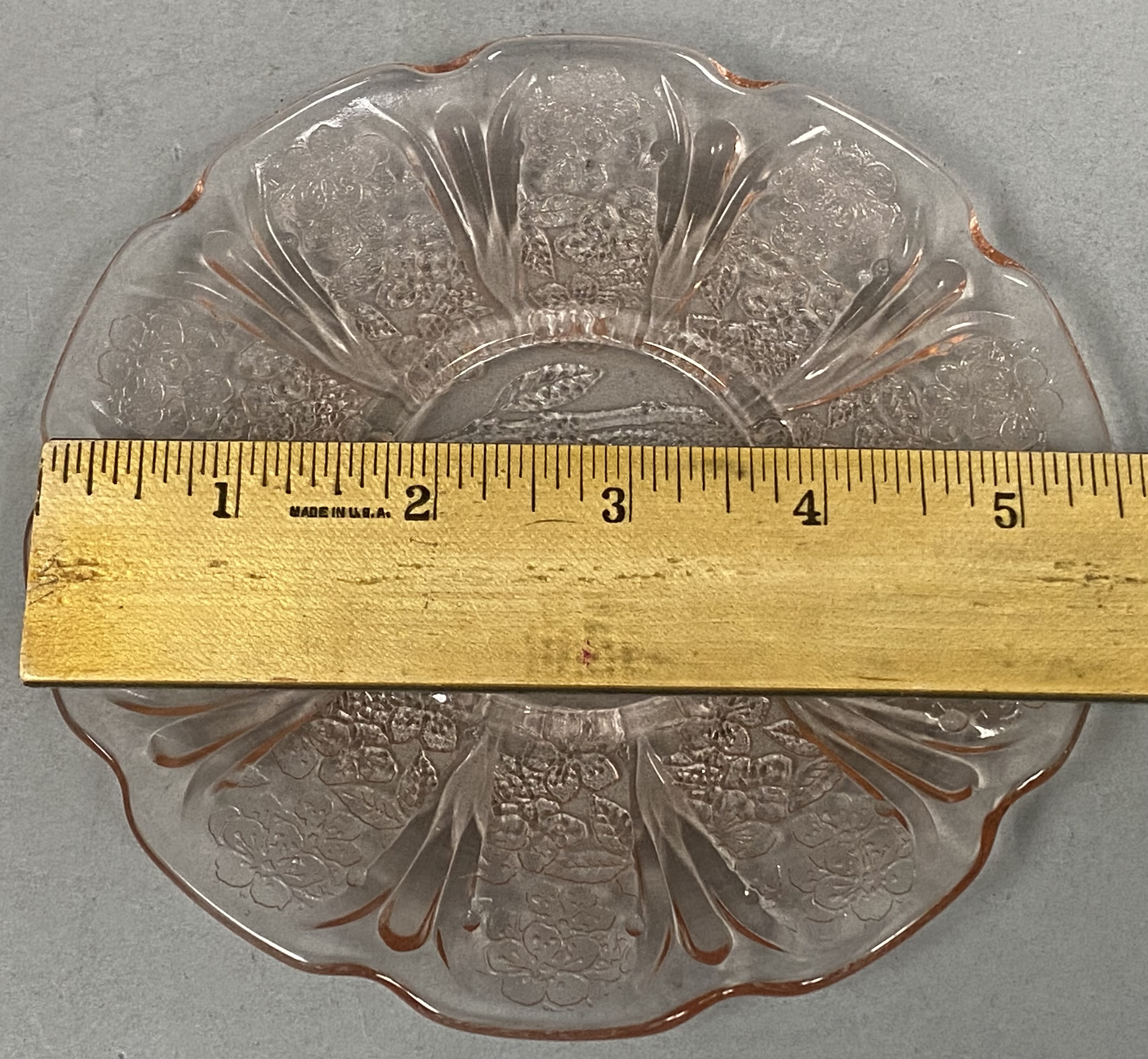 Jeannette Cherry Blossom Pink Glass Collection