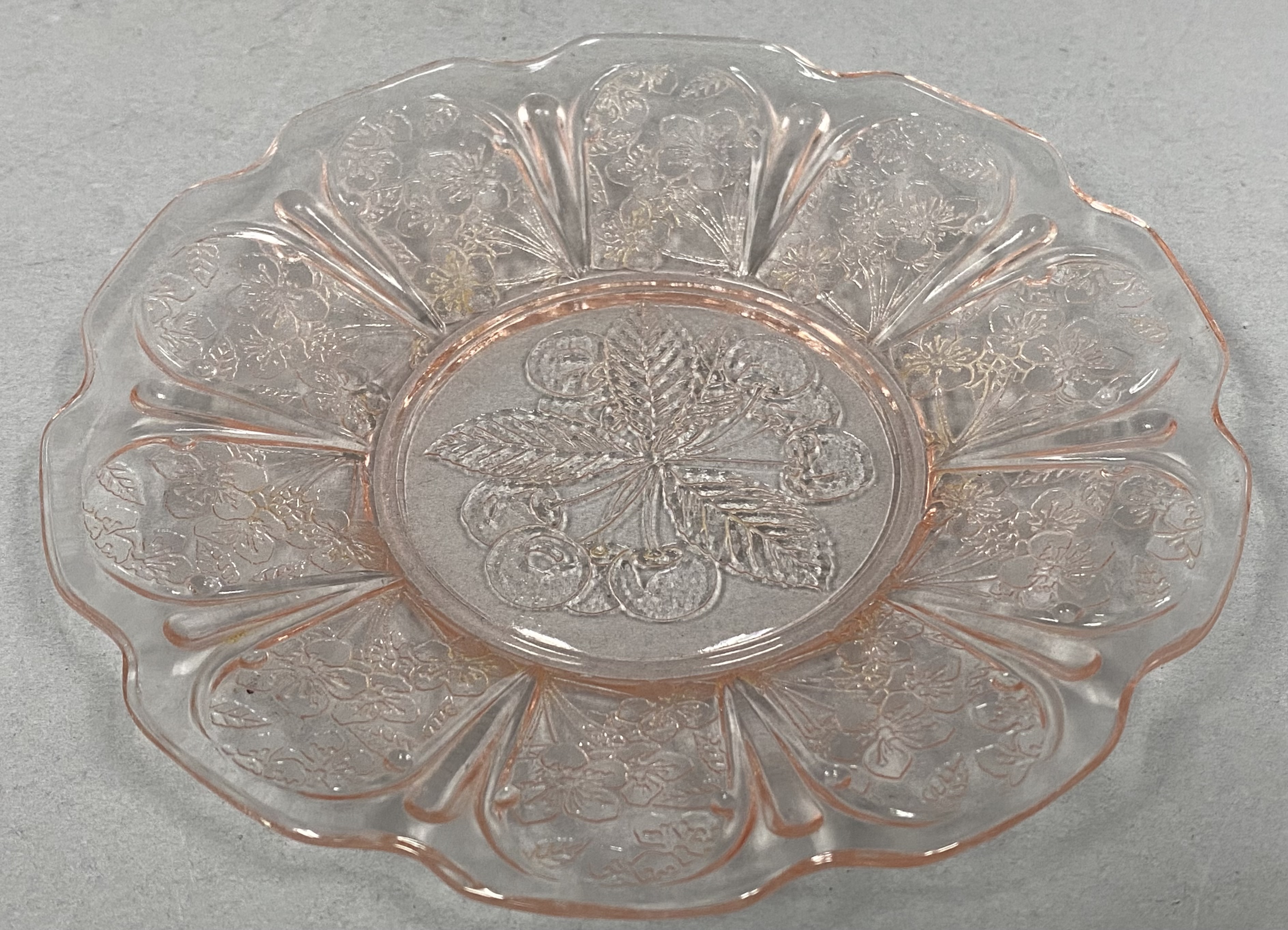 Jeannette Pink Cherry Blossom Glass Collection