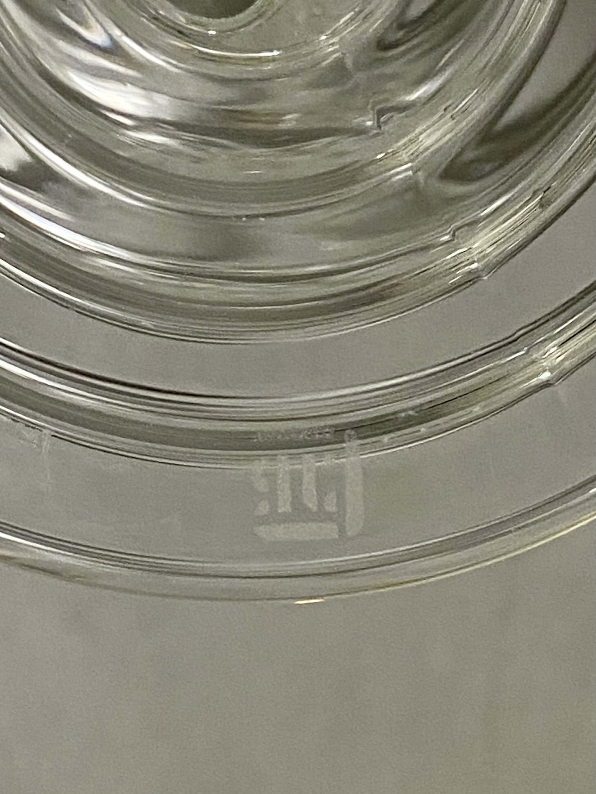 A Pair of Riedel Crystal Candlesticks