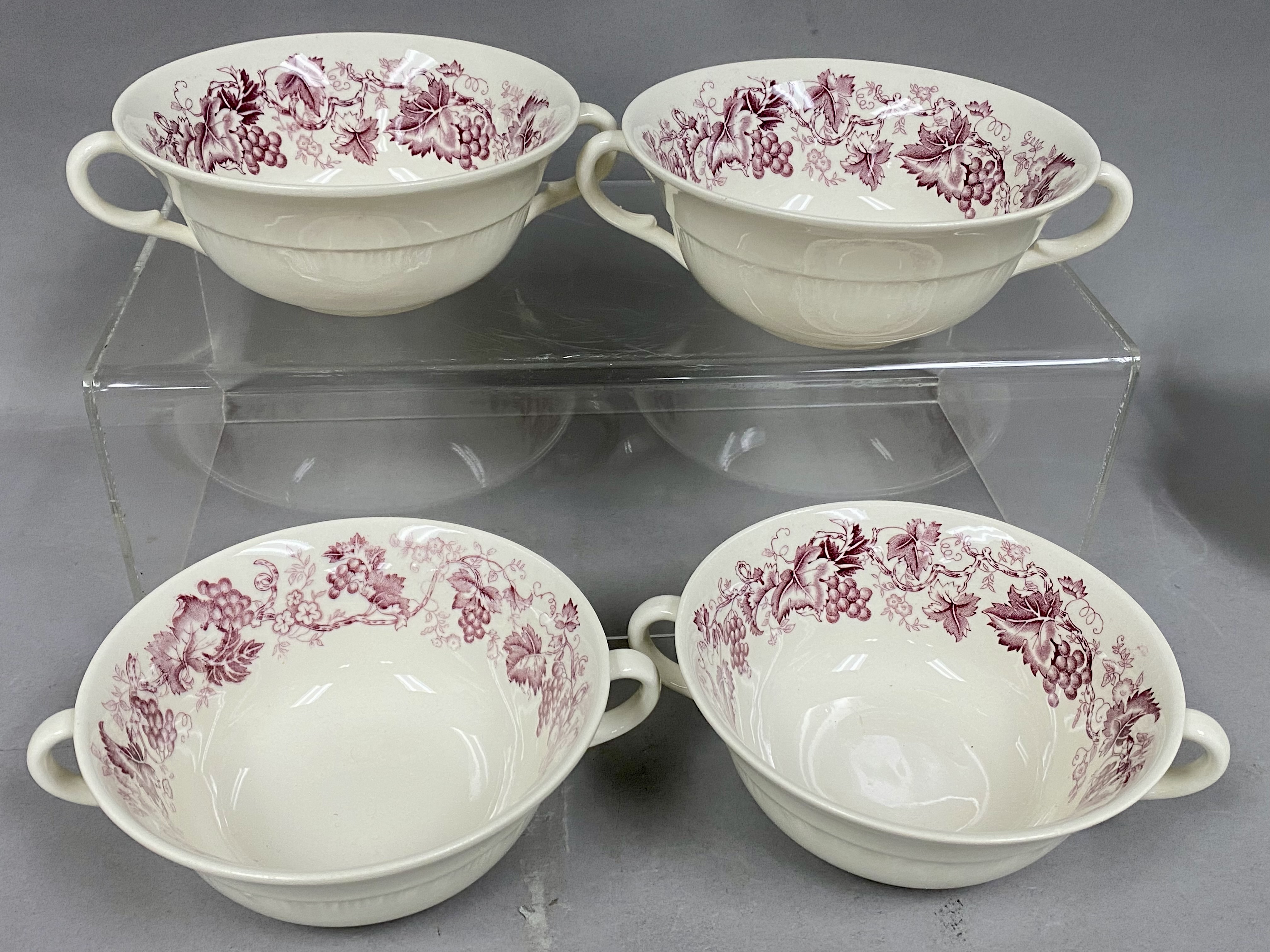 8 Wedgwood Old Vine Bowls