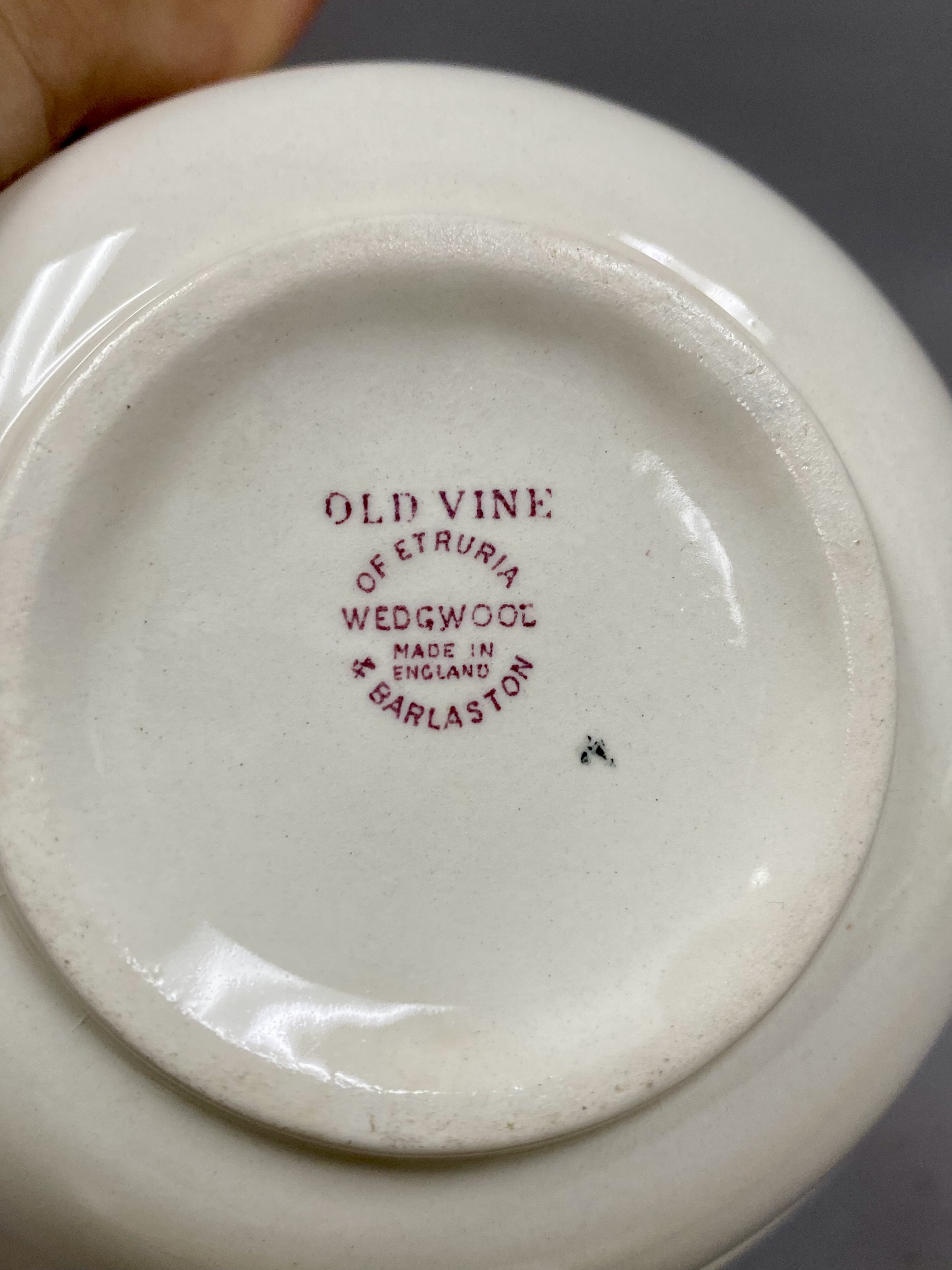 8 Wedgwood Old Vine Bowls