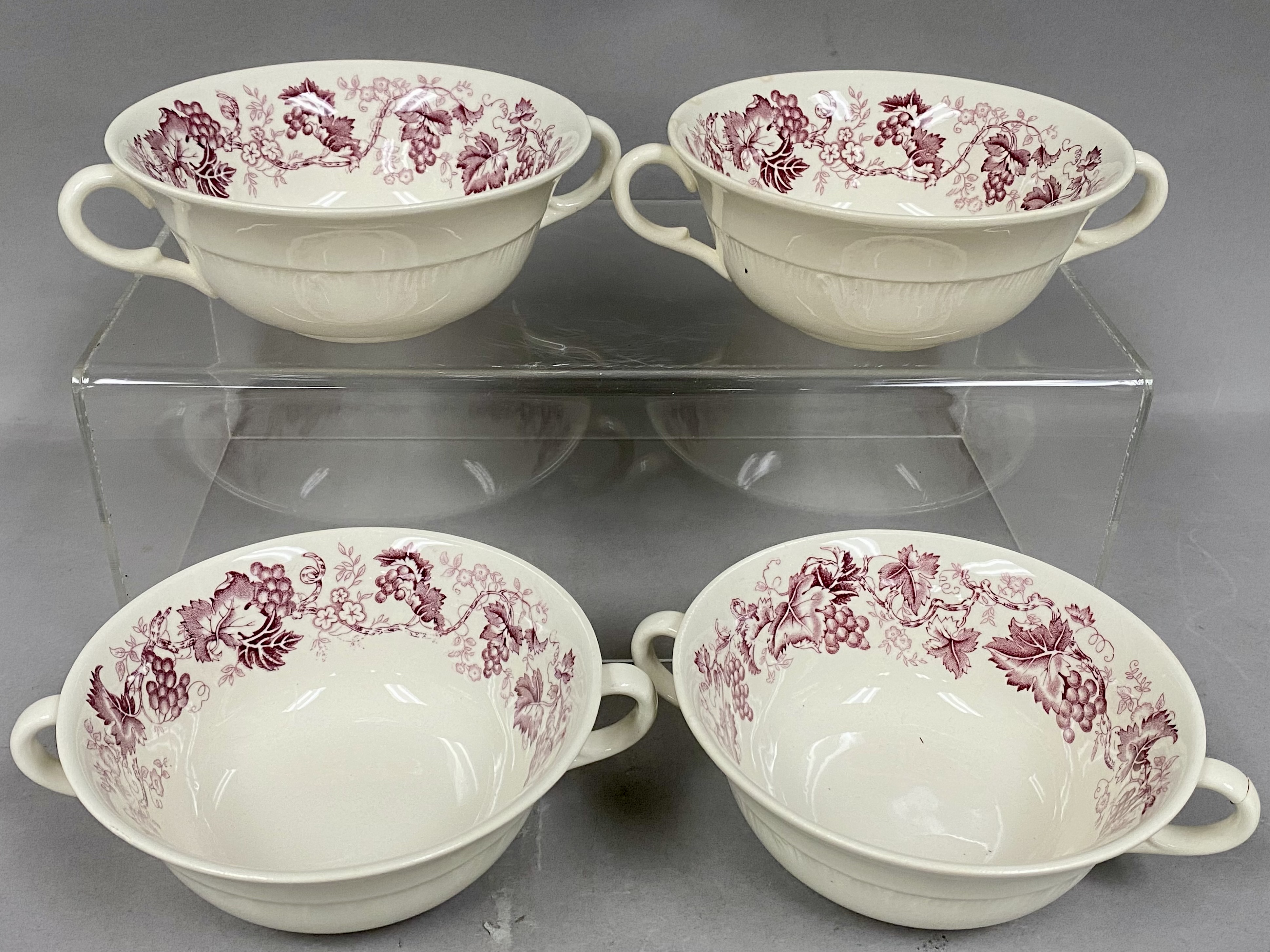 8 Wedgwood Old Vine Bowls
