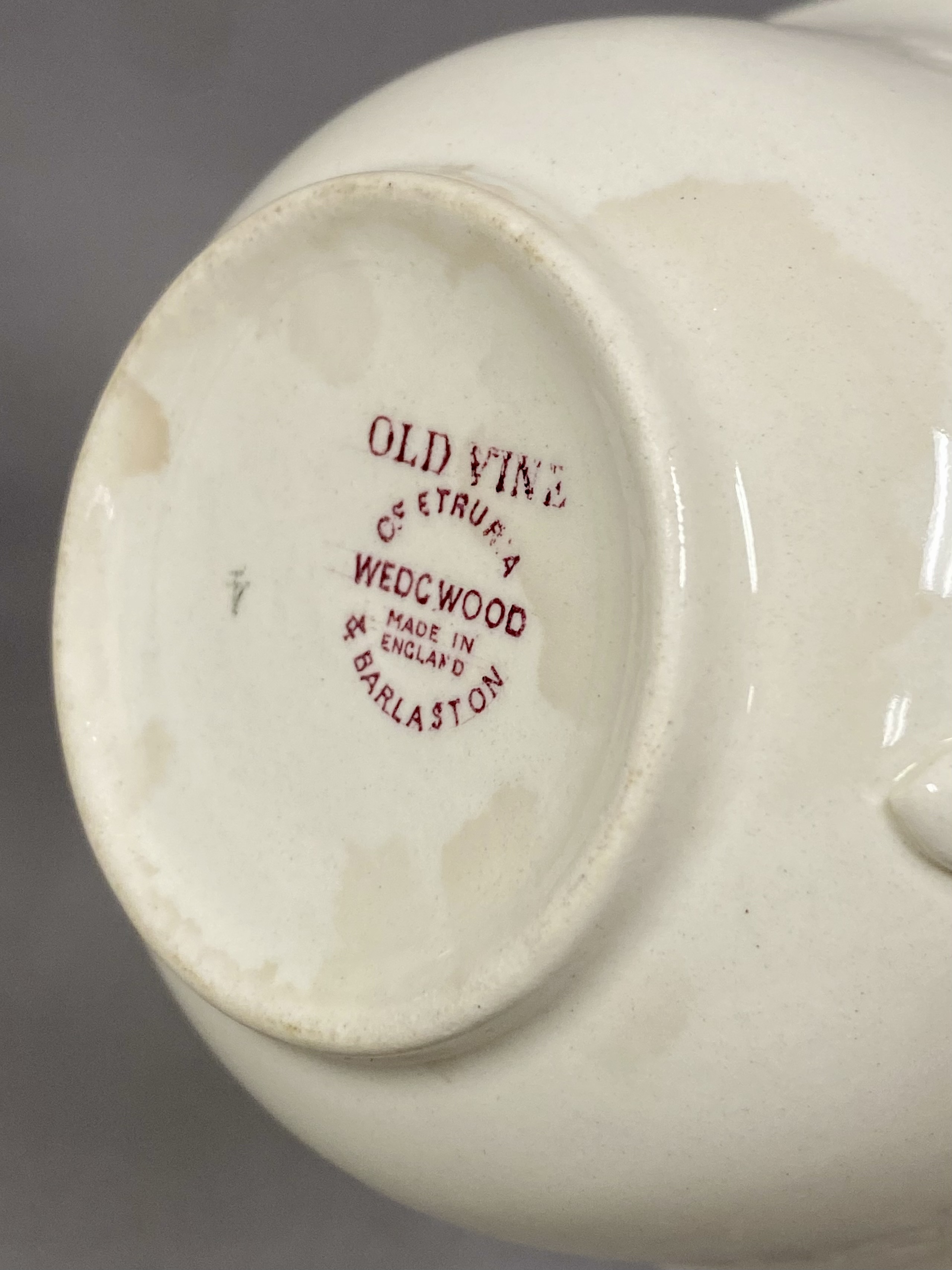 Set of 12 Wedgwood Old Vine Cups