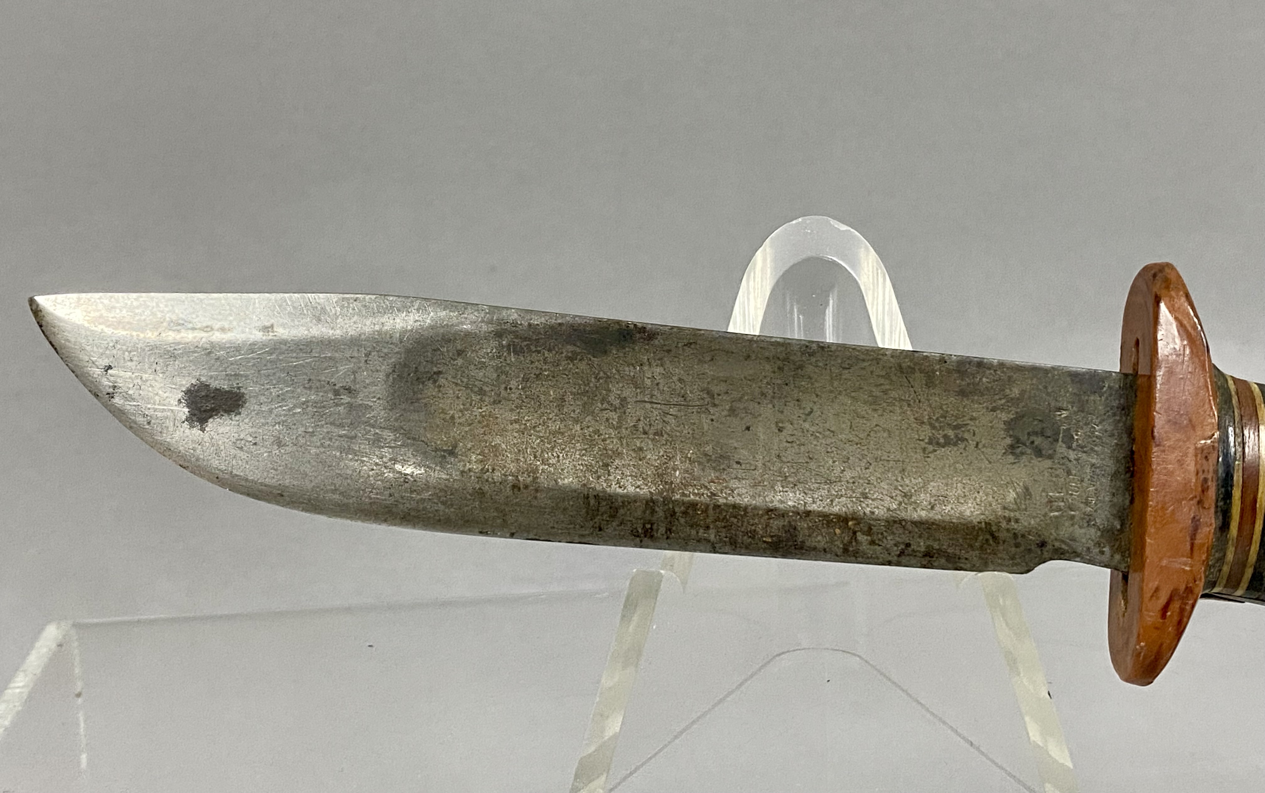 Wesco Patented Split Tang Hunting Knife