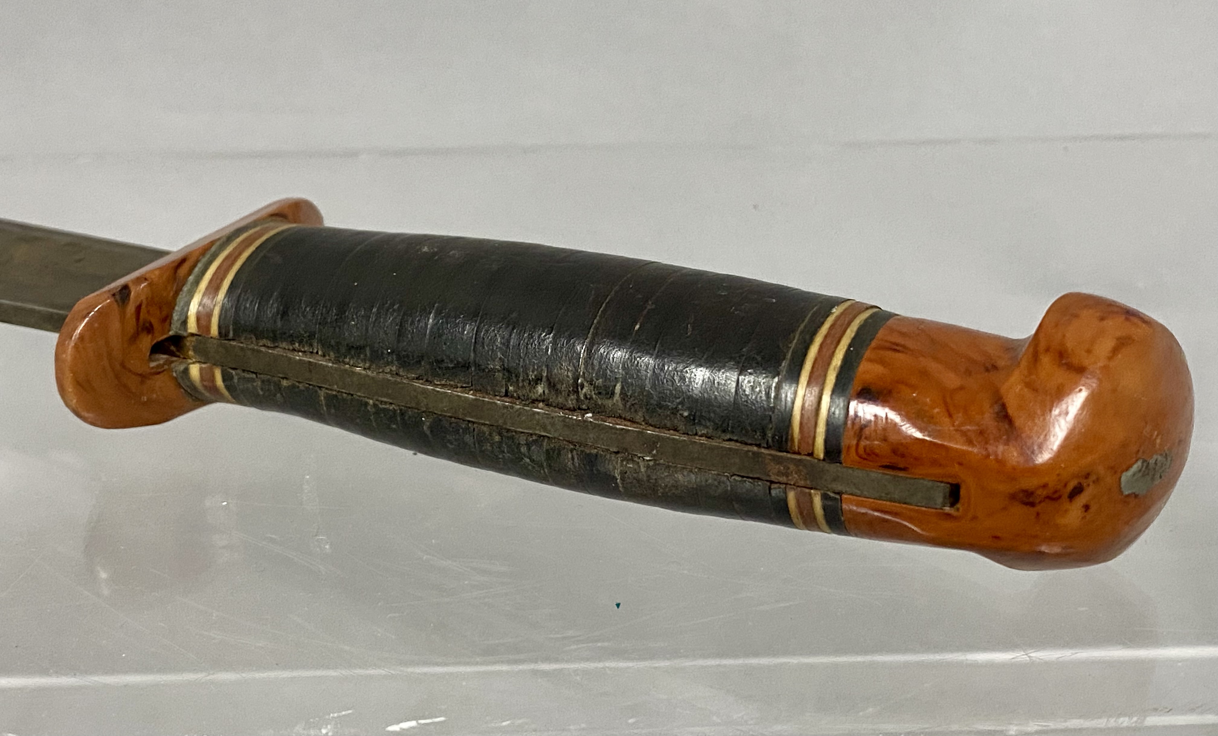 Wesco Patented Split Tang Hunting Knife