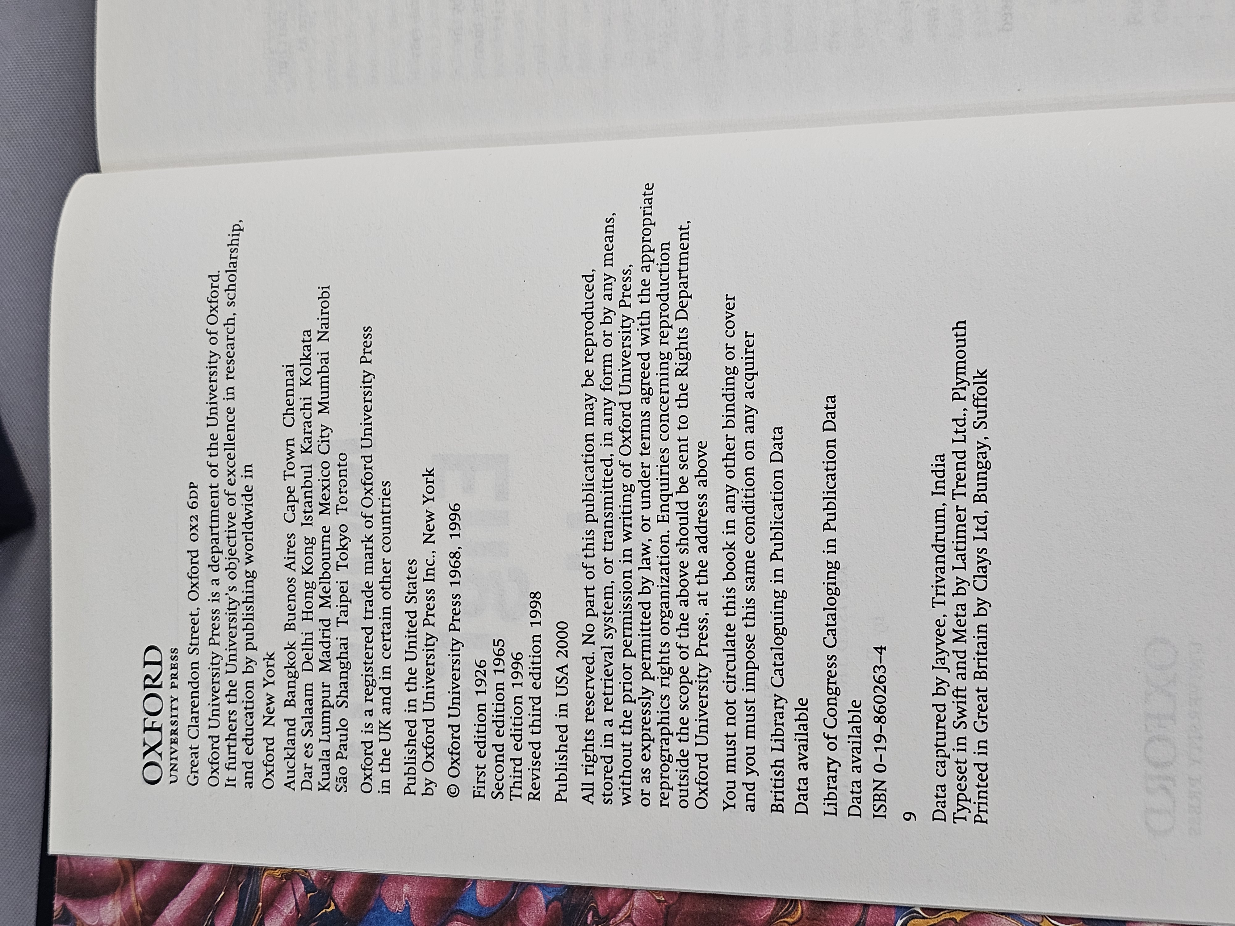 Oxford Reference Two-Volume Set 2000