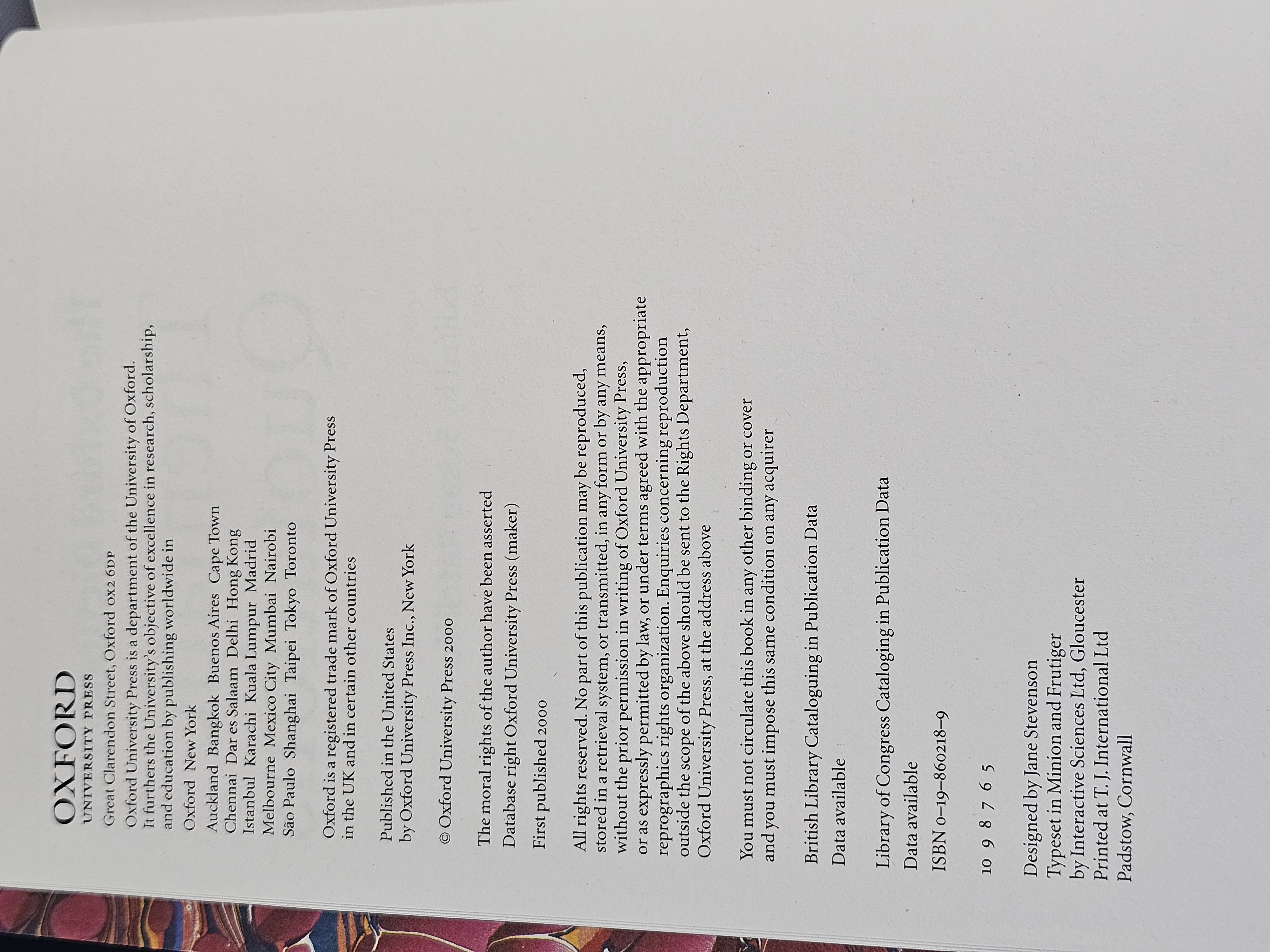 Oxford Reference Two-Volume Set 2000