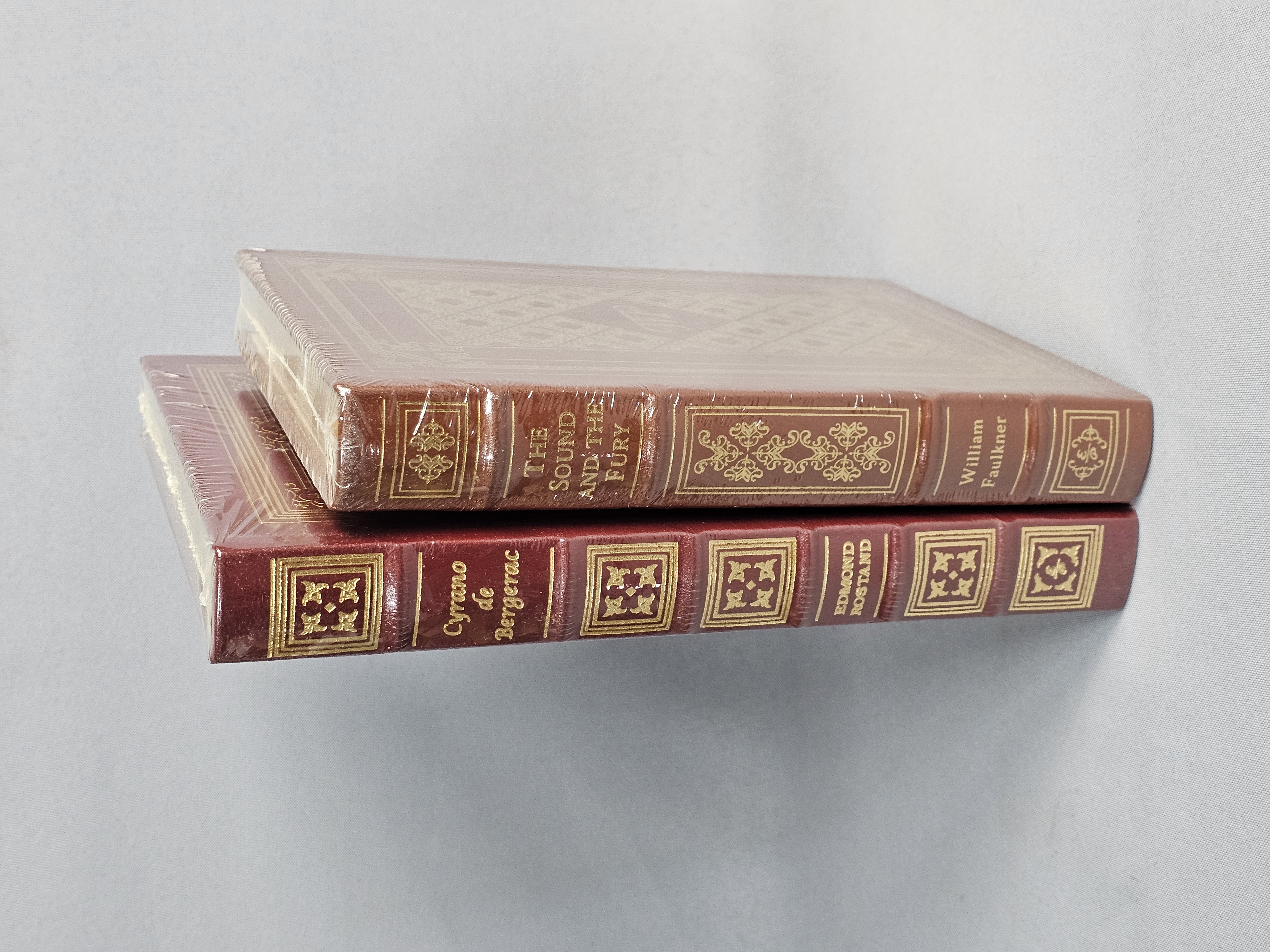 Two Easton Press Leather-Bound Volumes