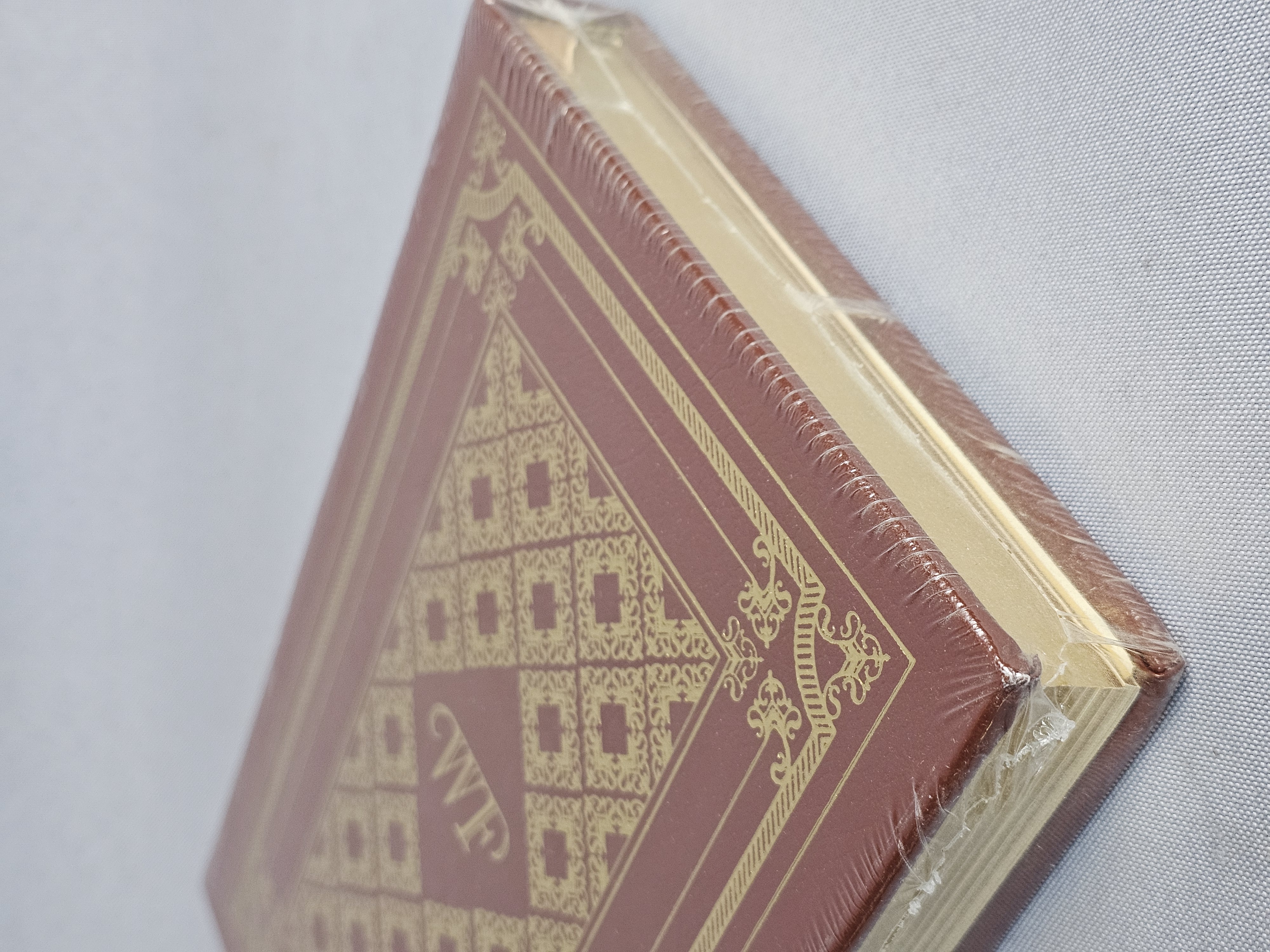 Two Easton Press Leather-Bound Volumes