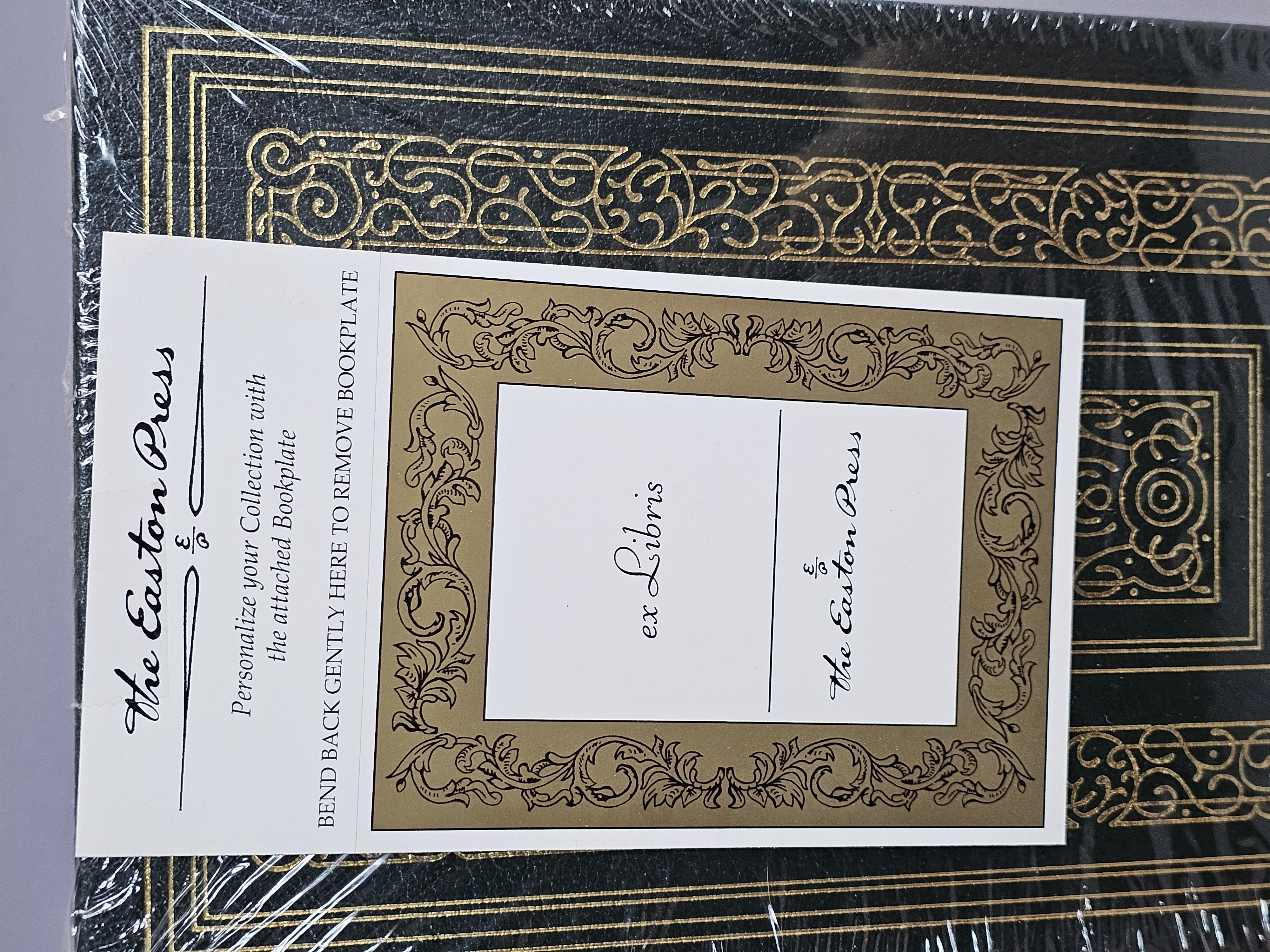 Pair of Easton Press Leather-Bound Volumes