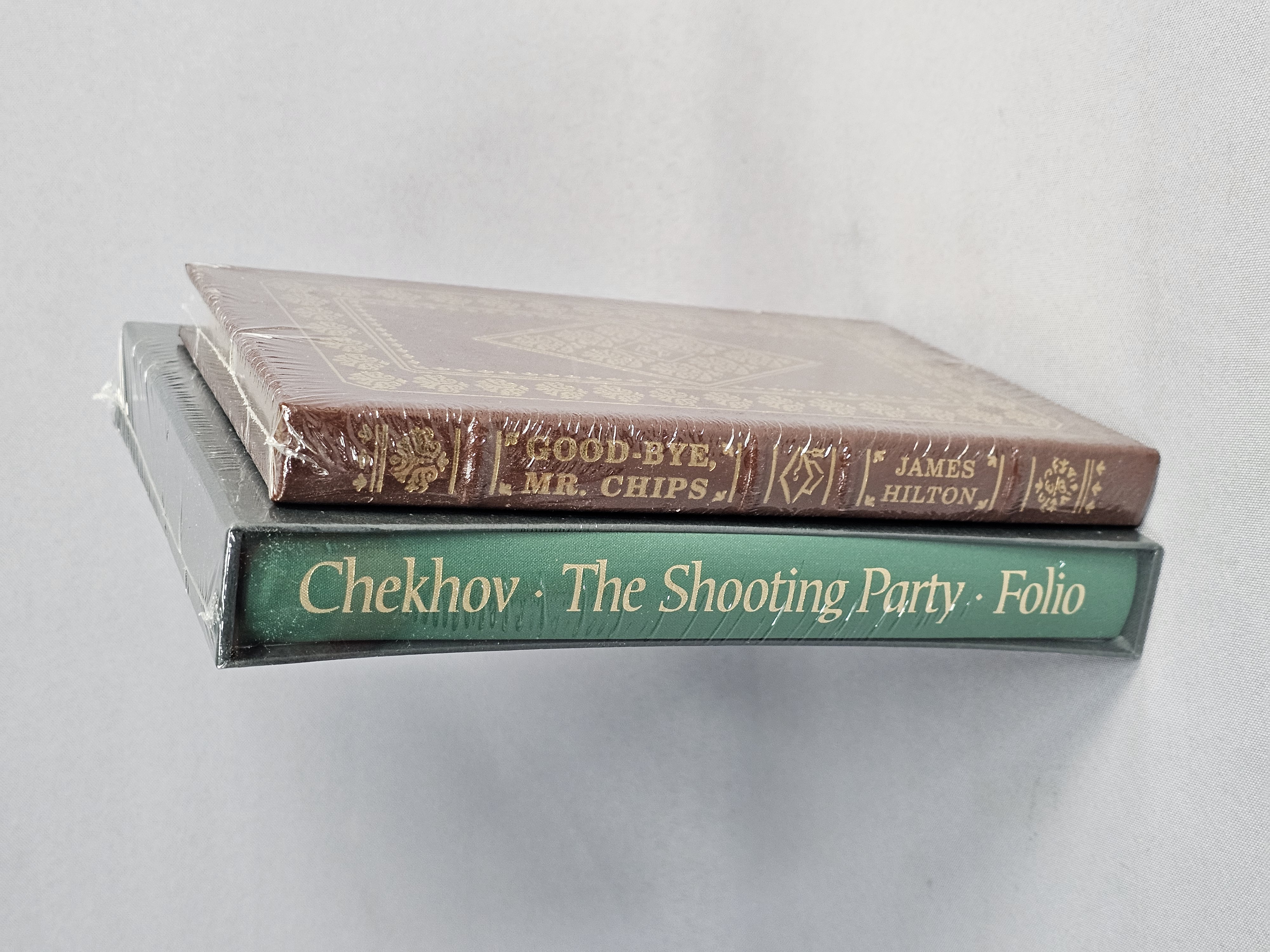 Two Deluxe Edition Books Hilton and Chekhov