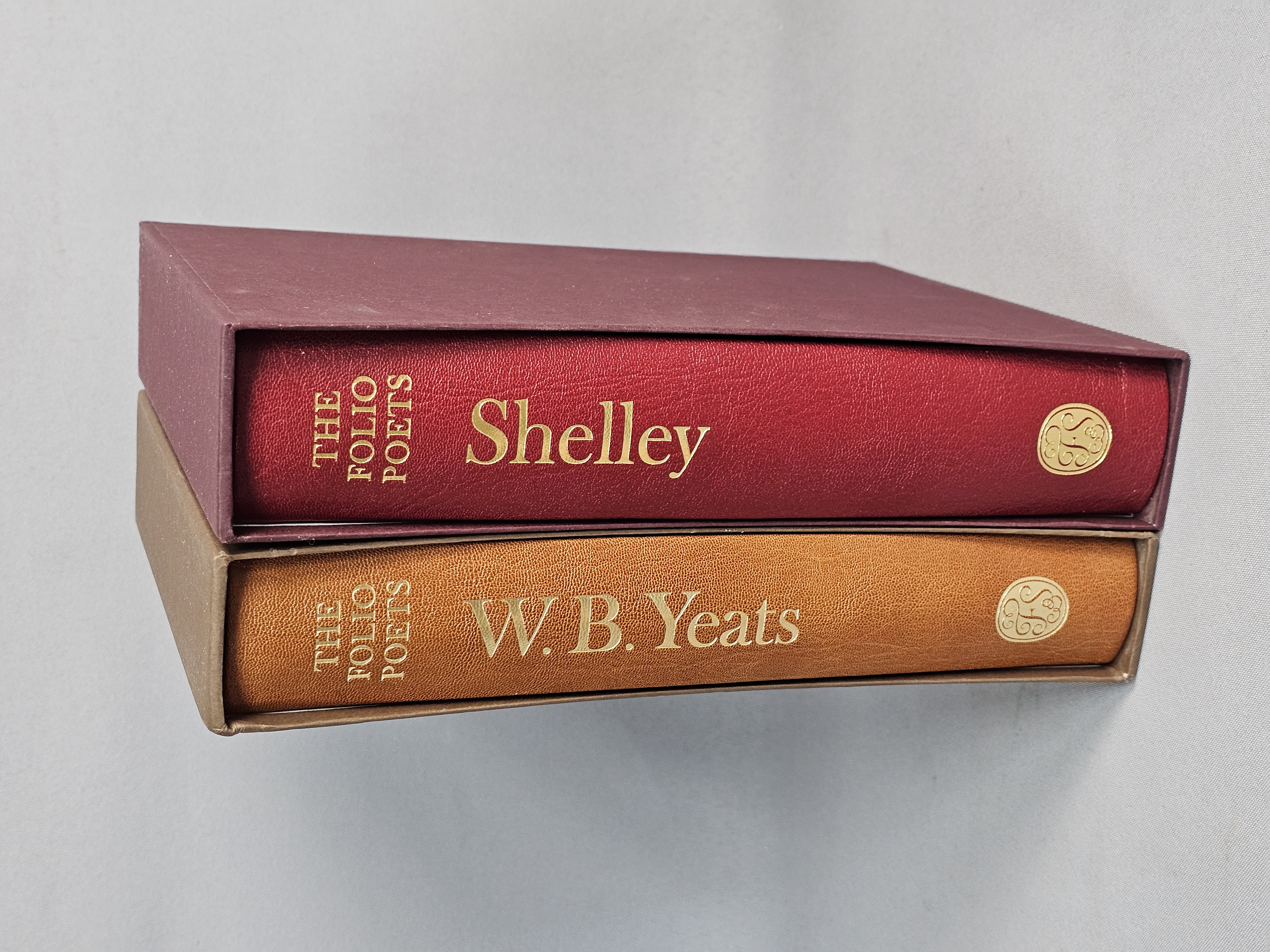 Yeats and Shelley Folio Poets Books