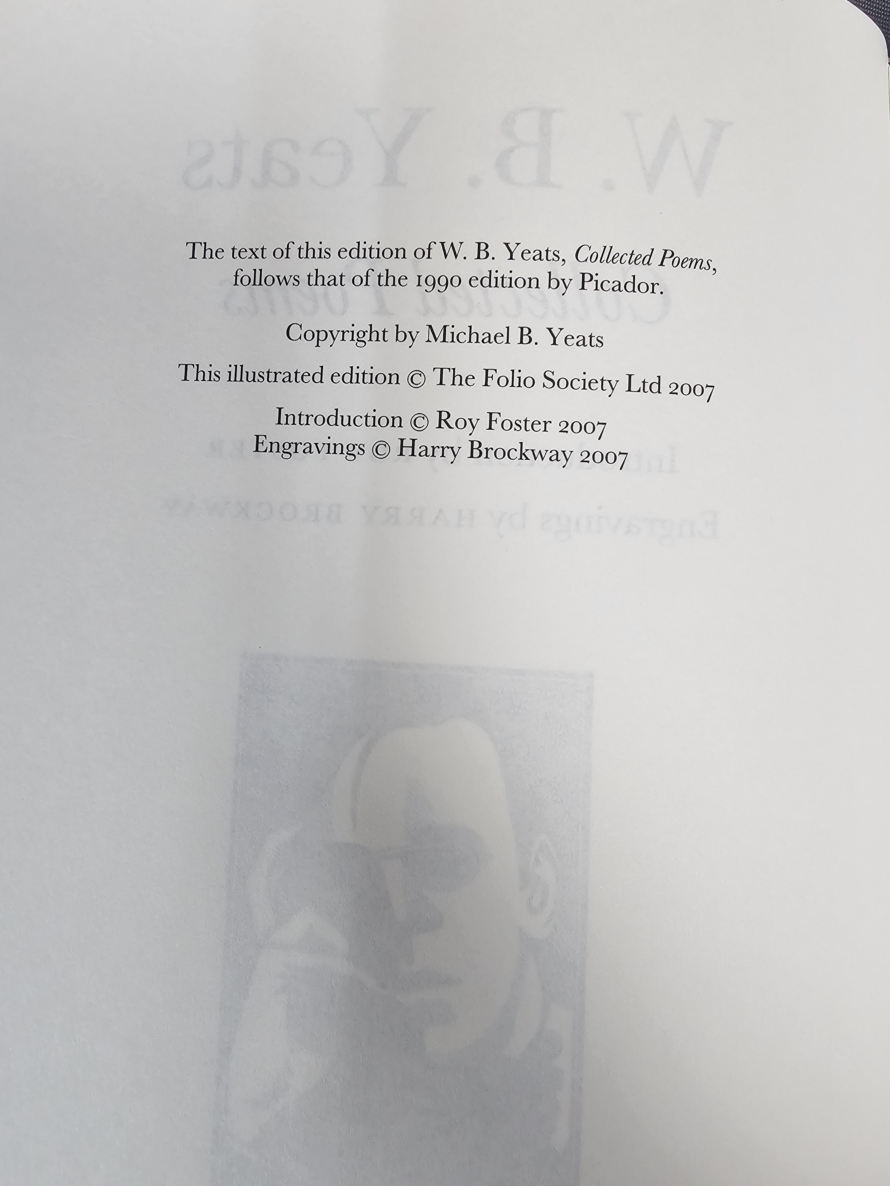 Yeats and Shelley Folio Poets Books