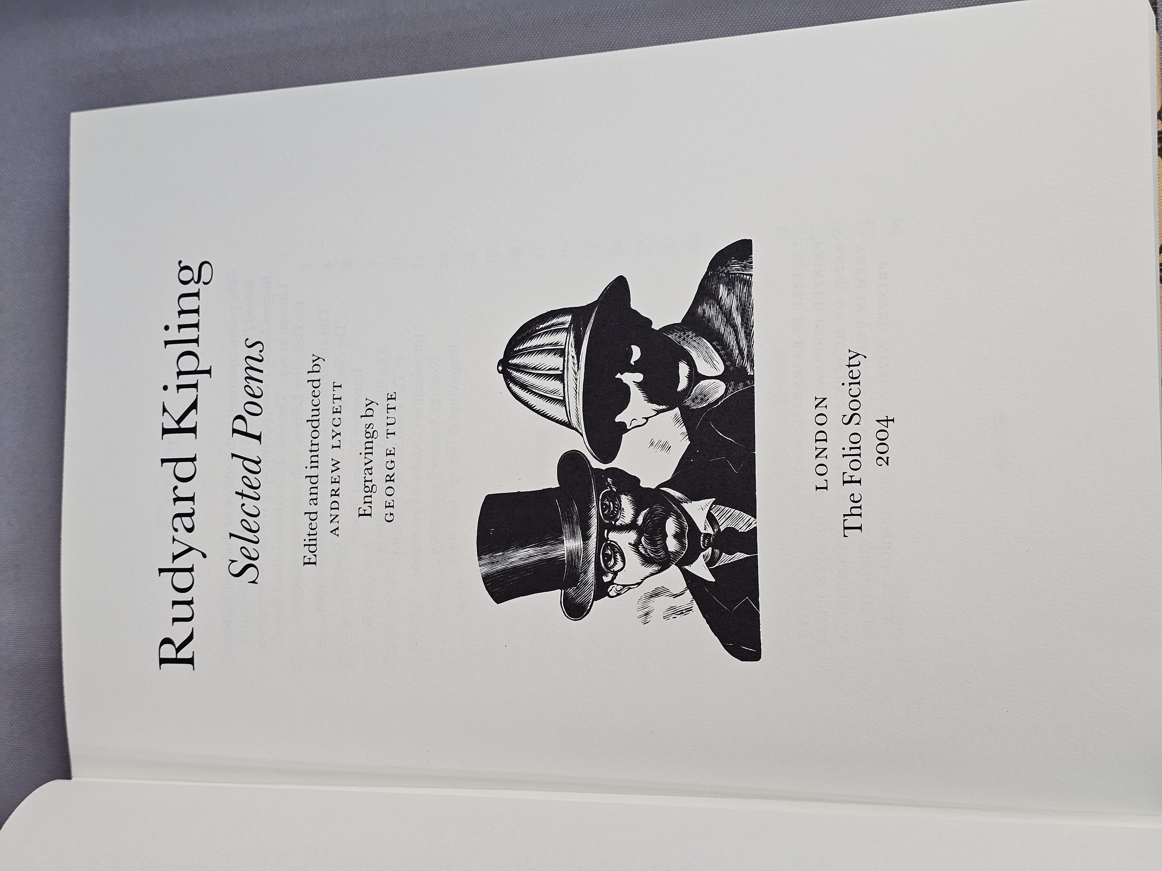 Two Folio Society Poetry Volumes