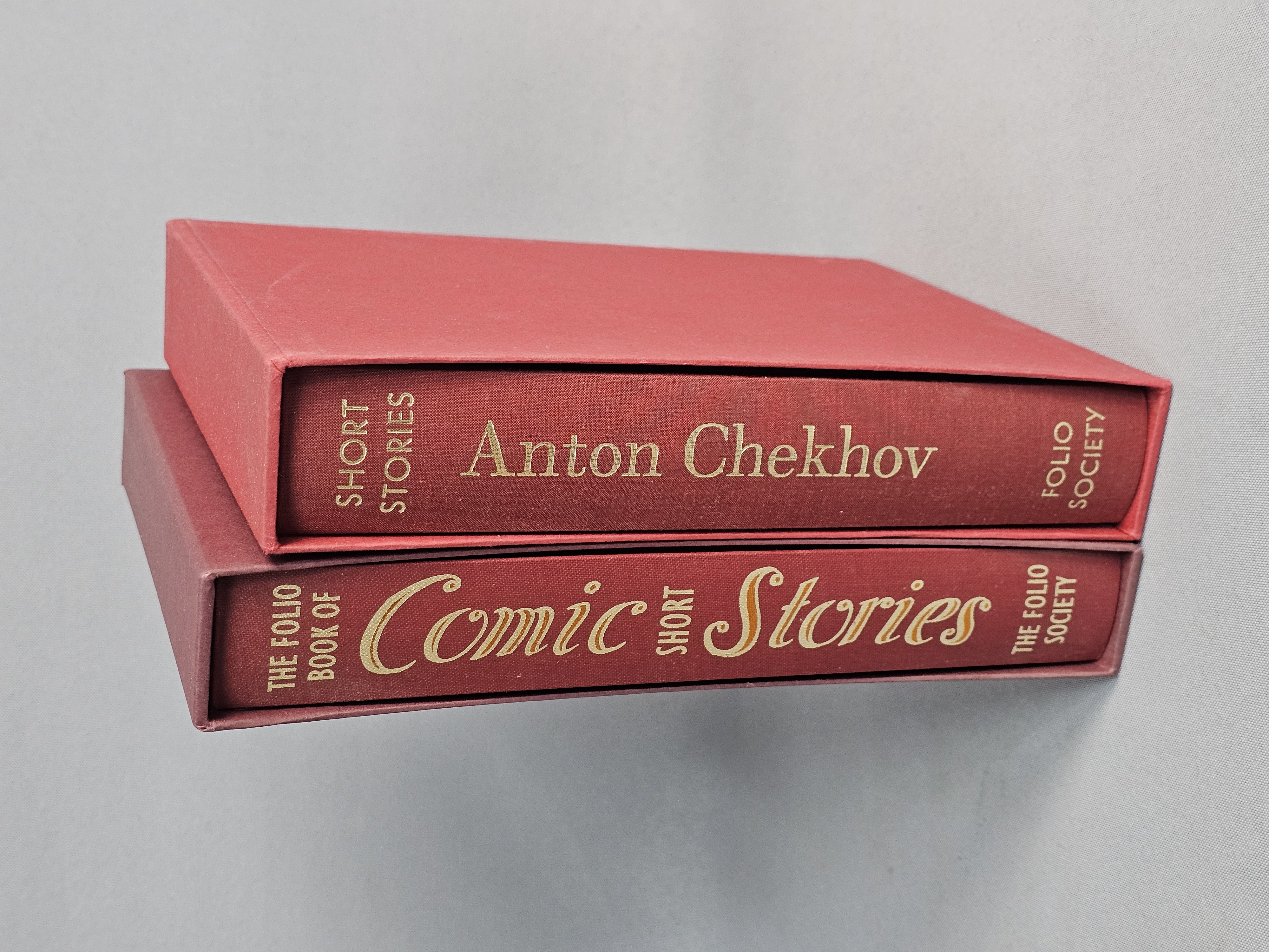 Two Folio Society Short Story Volumes