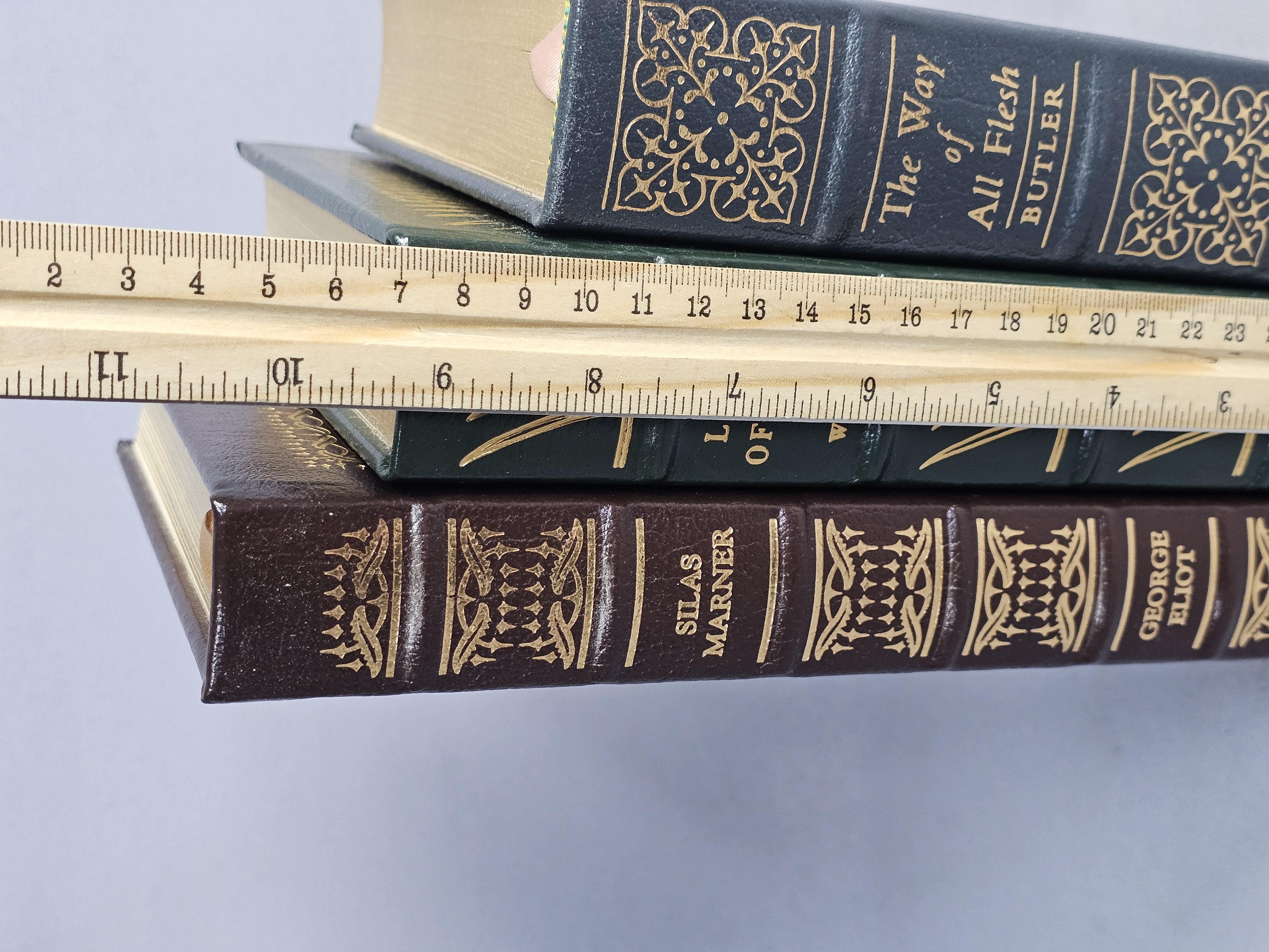 Trio of Easton Press Leather-Bound Books