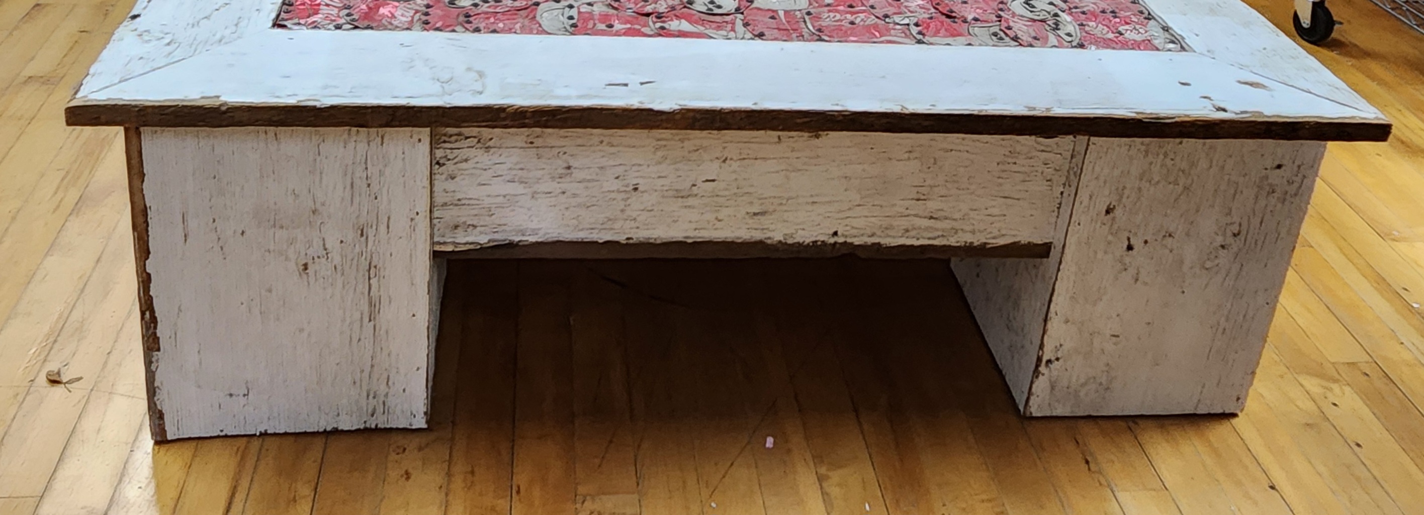 Large Coca-Cola Folk Art Table