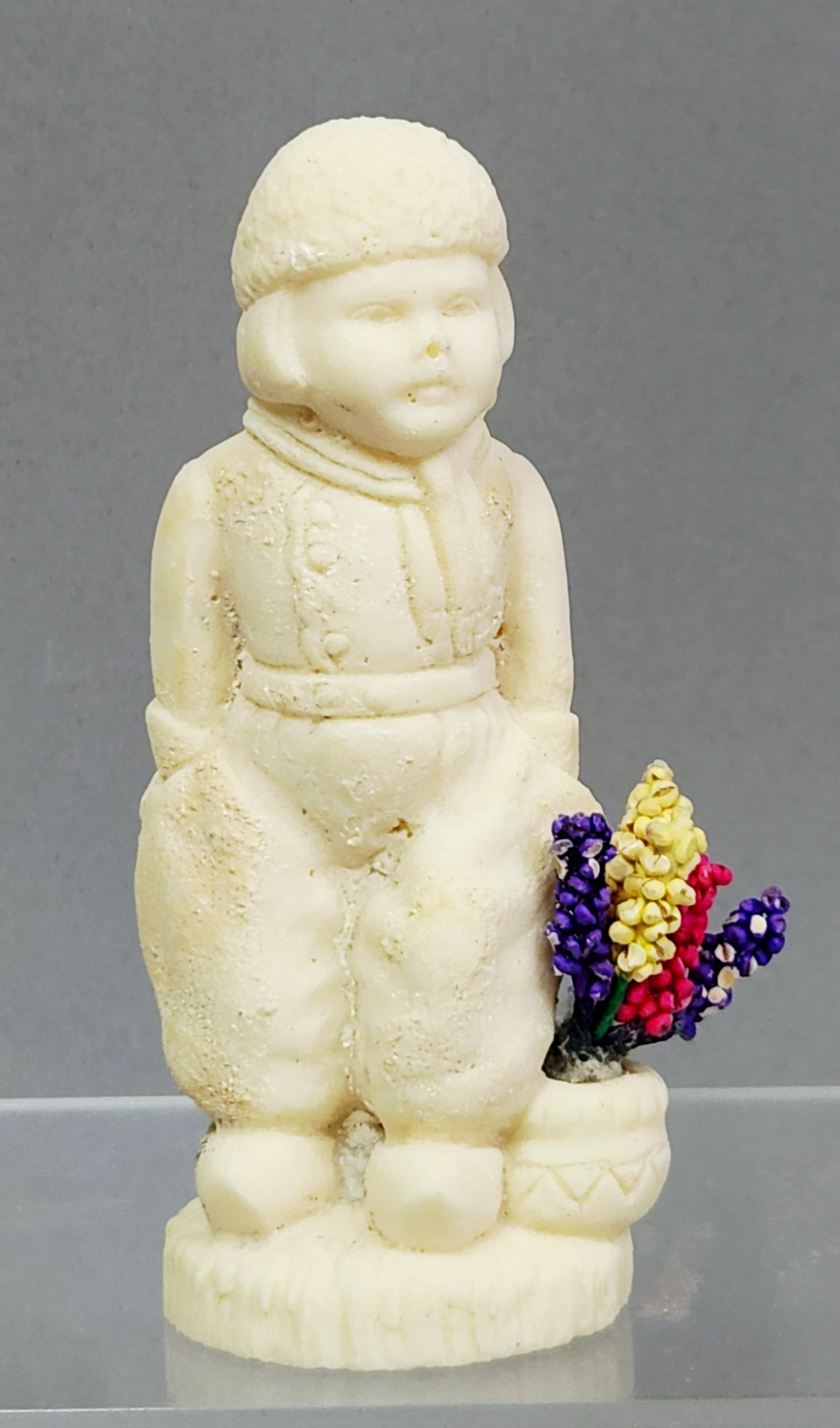 Carved Bone Dutch Figurines
