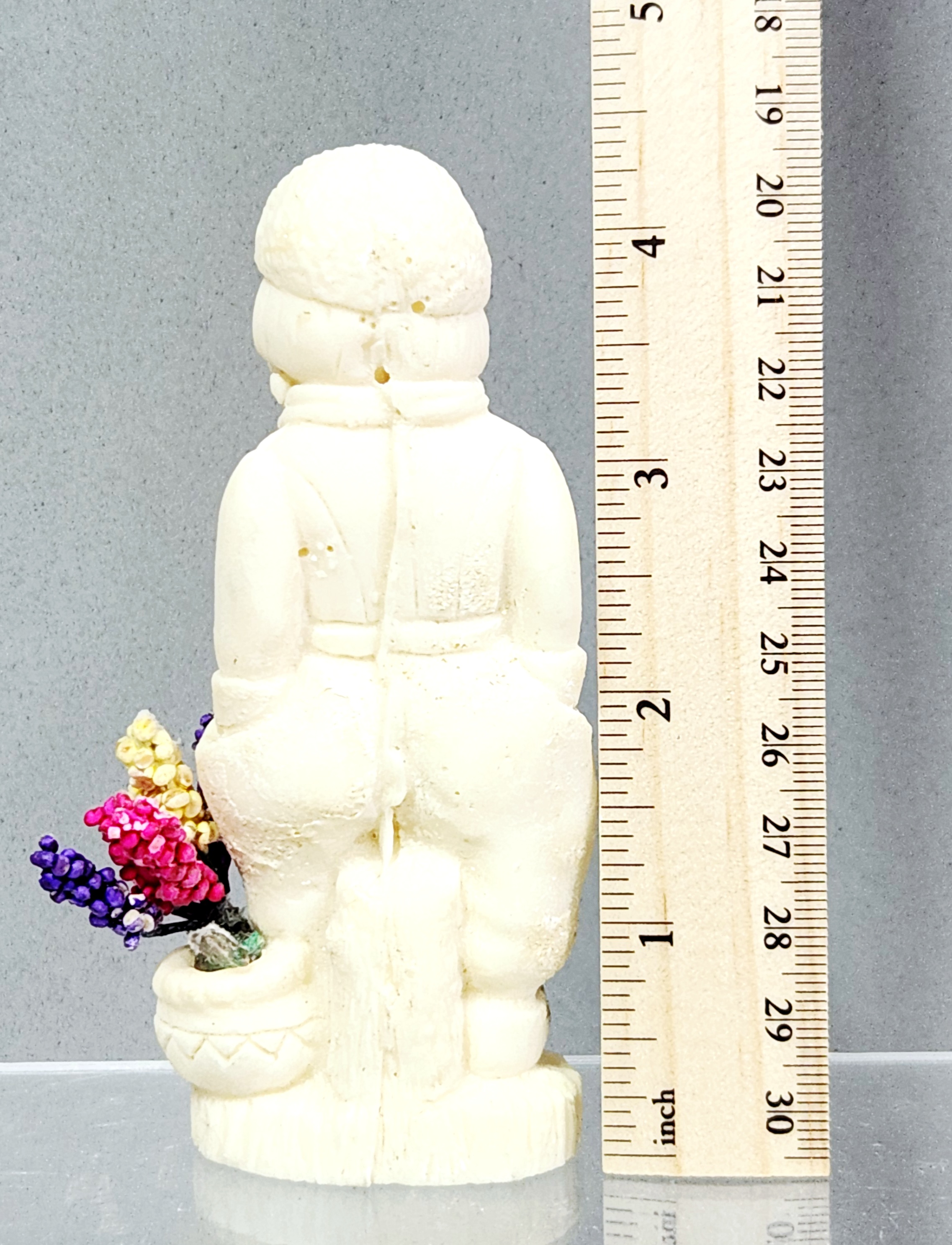 Carved Bone Dutch Figurines