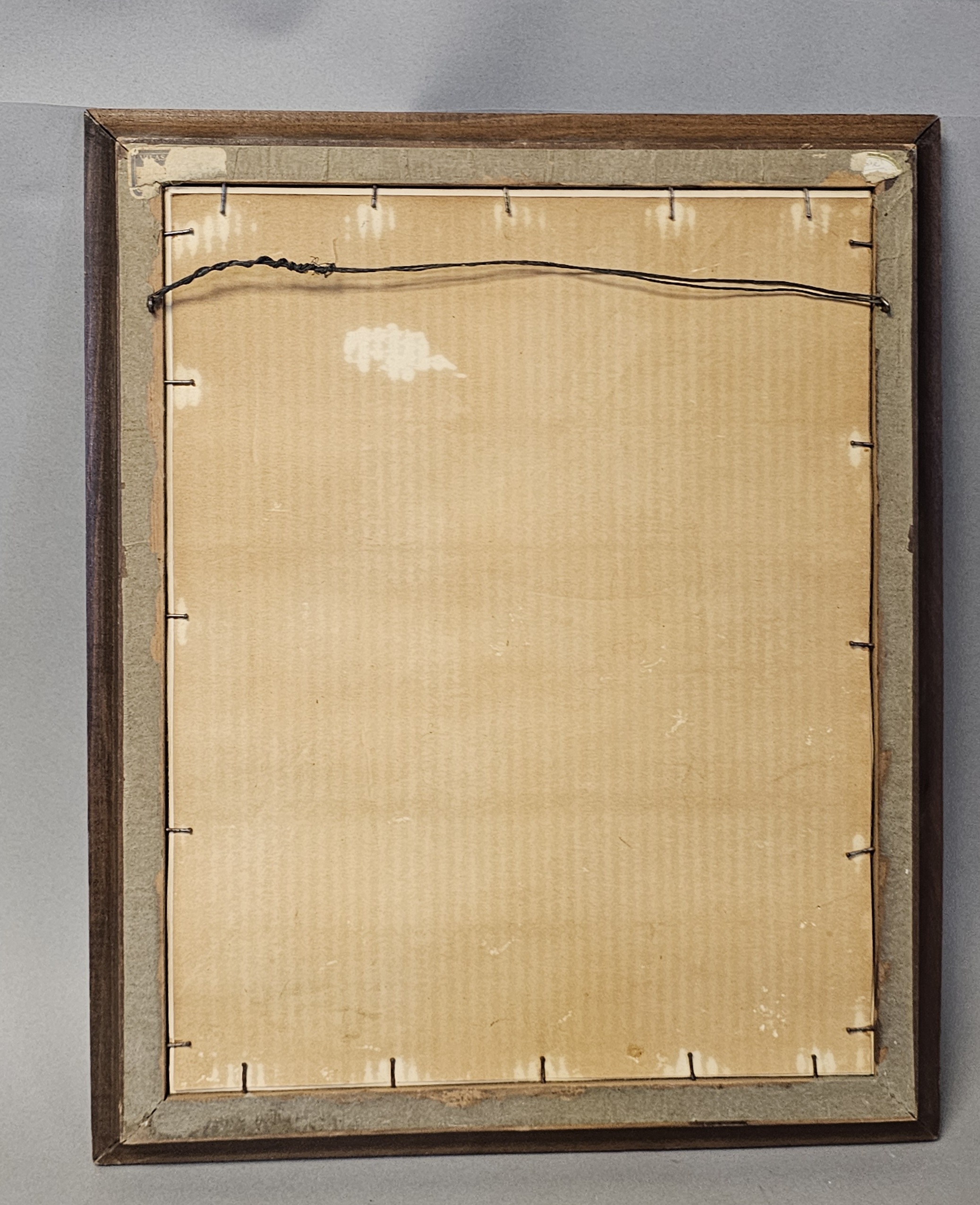 Mid-Century Decorative Portrait Print
